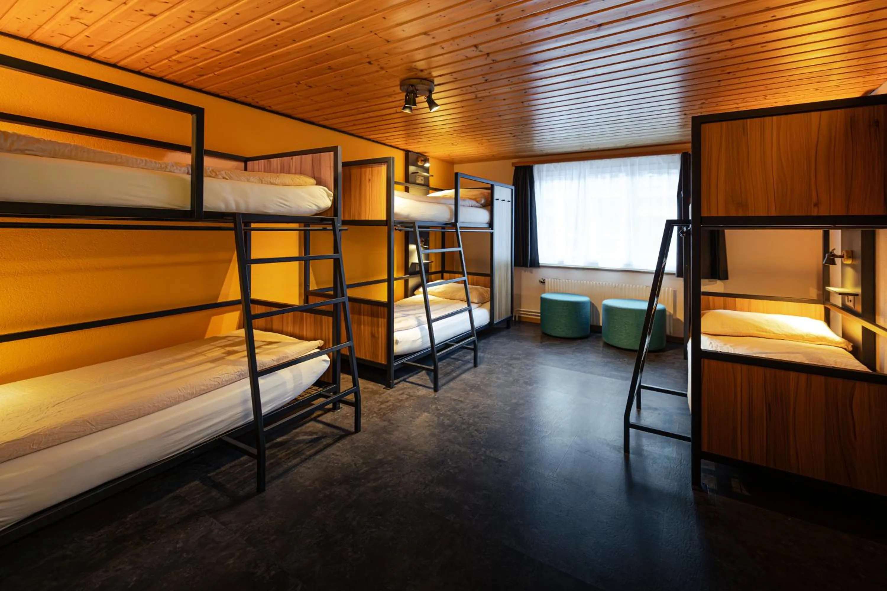 Photo of the whole room, Bed in Eiger Lodge Easy