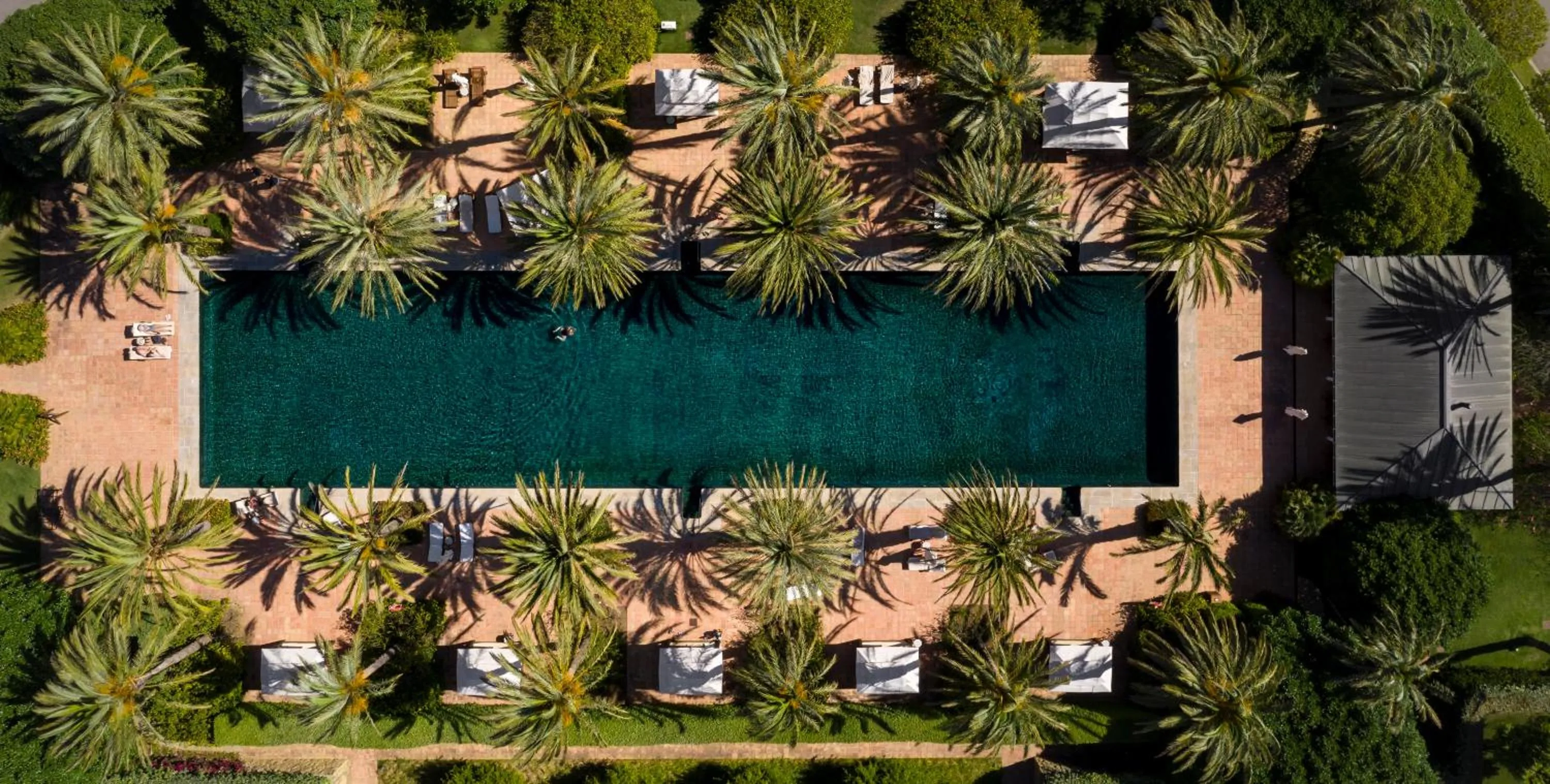 Swimming pool in Finca Cortesin Hotel Golf & Spa