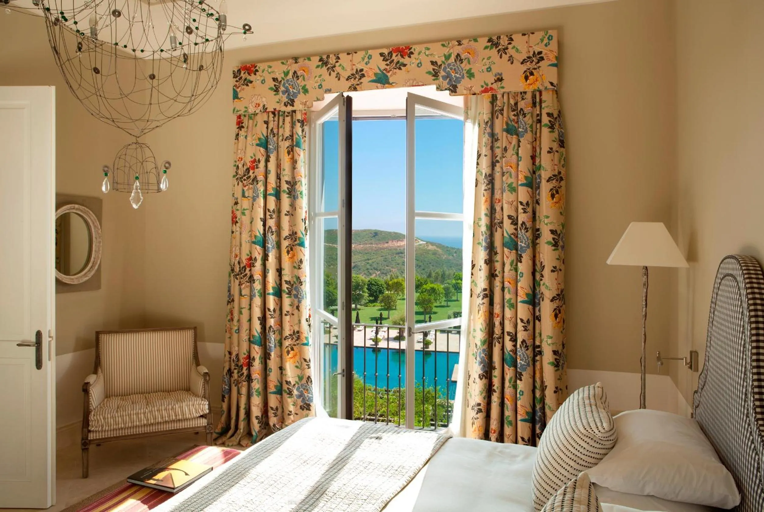 Bedroom, Bed in Finca Cortesin Hotel Golf & Spa