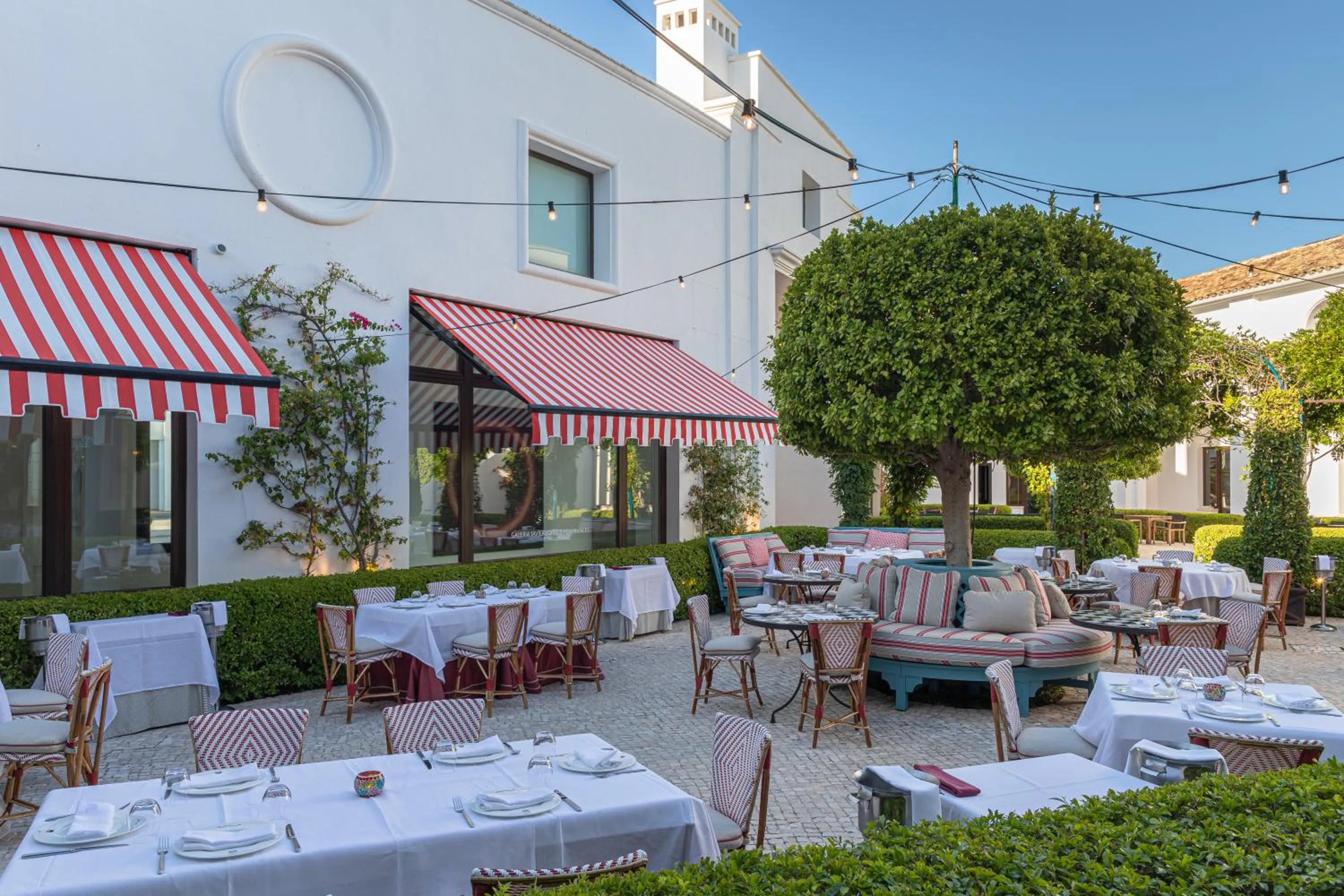 Restaurant/places to eat in Finca Cortesin Hotel Golf & Spa