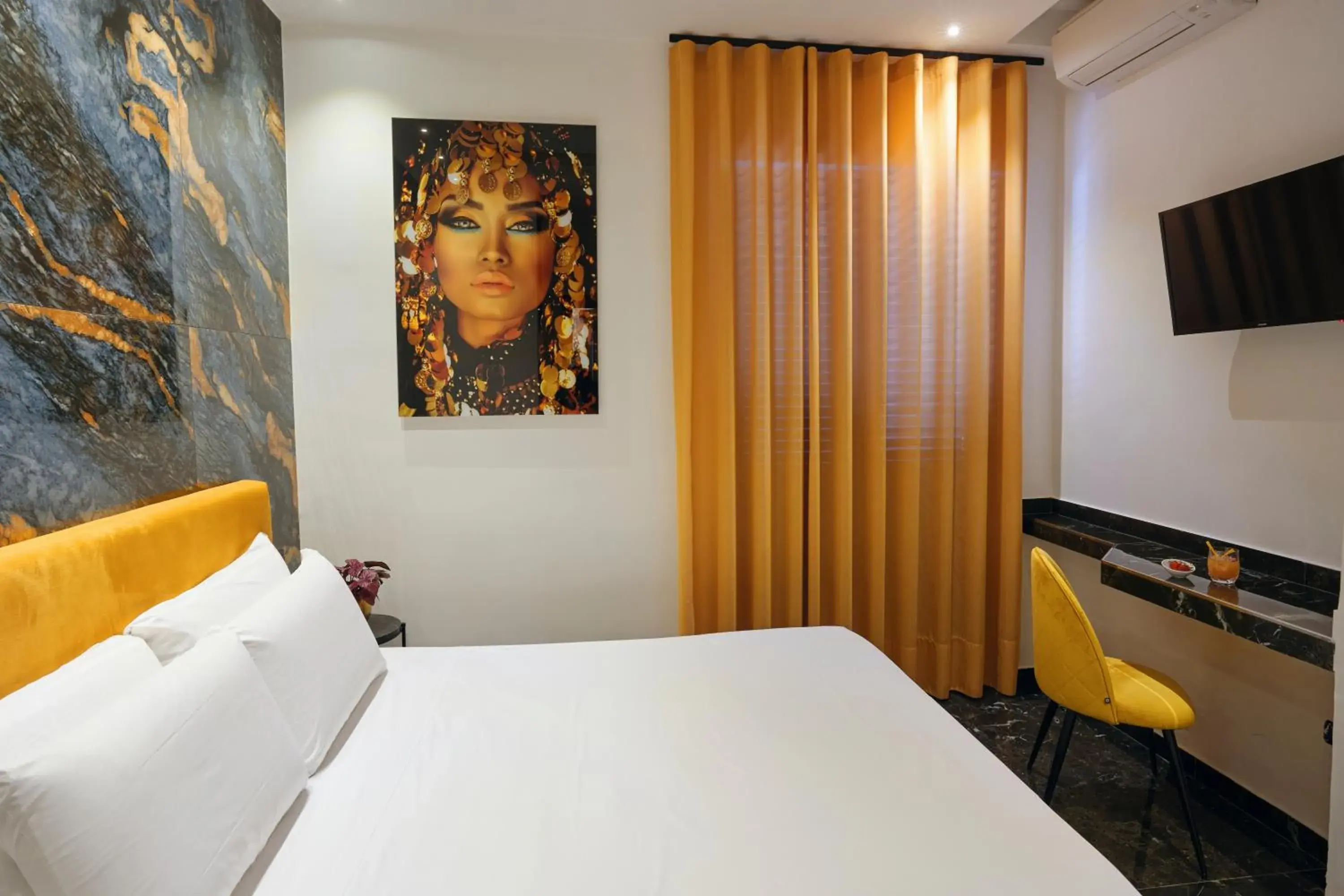 Deluxe Double Room with Balcony in Albergo Pompei Valley - Boutique Hotel Deluxe Double Room with Balcony in Albergo Pompei Valley - Boutique Hotel