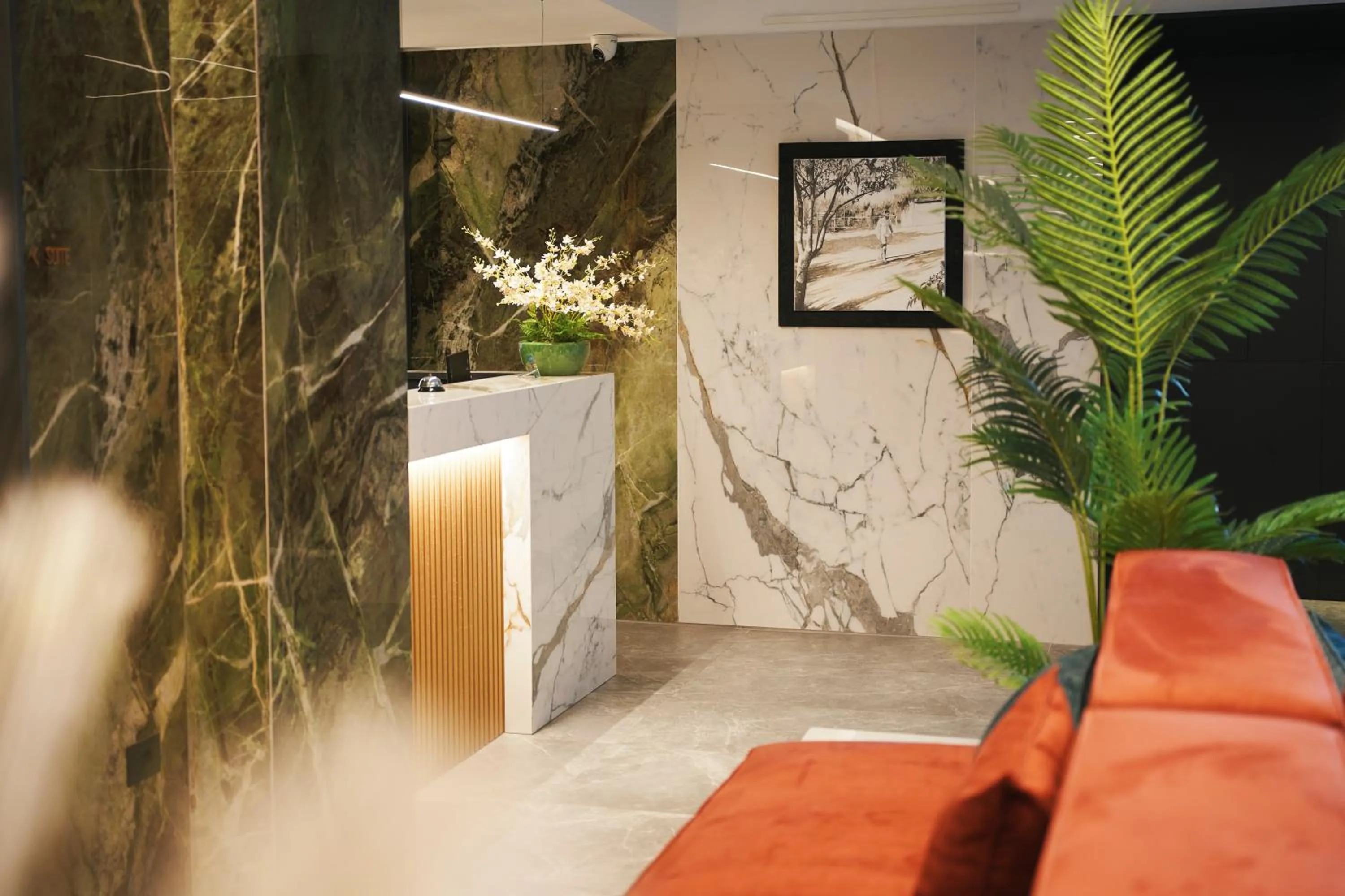 Lobby or reception in Albergo Pompei Valley - Boutique Hotel