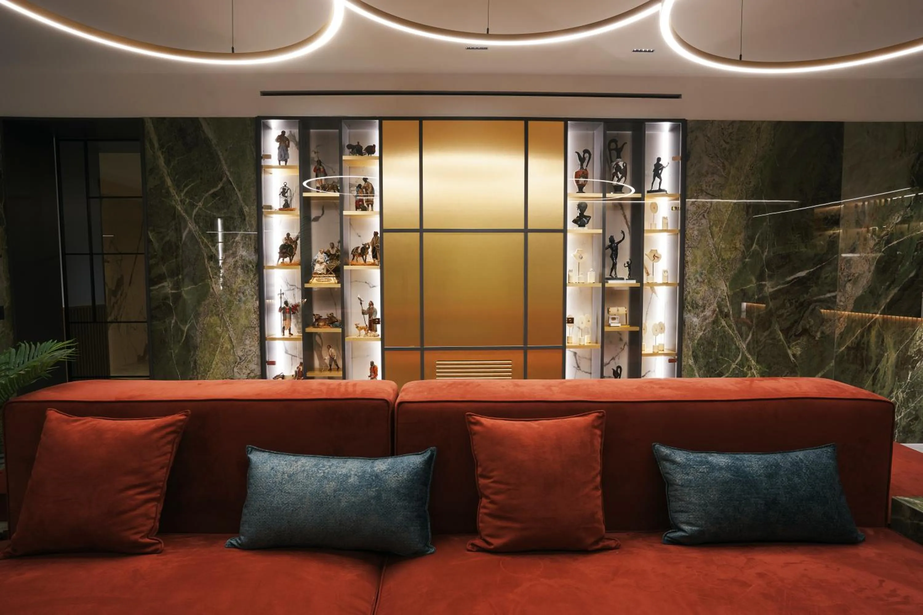 Living room in Albergo Pompei Valley - Boutique Hotel