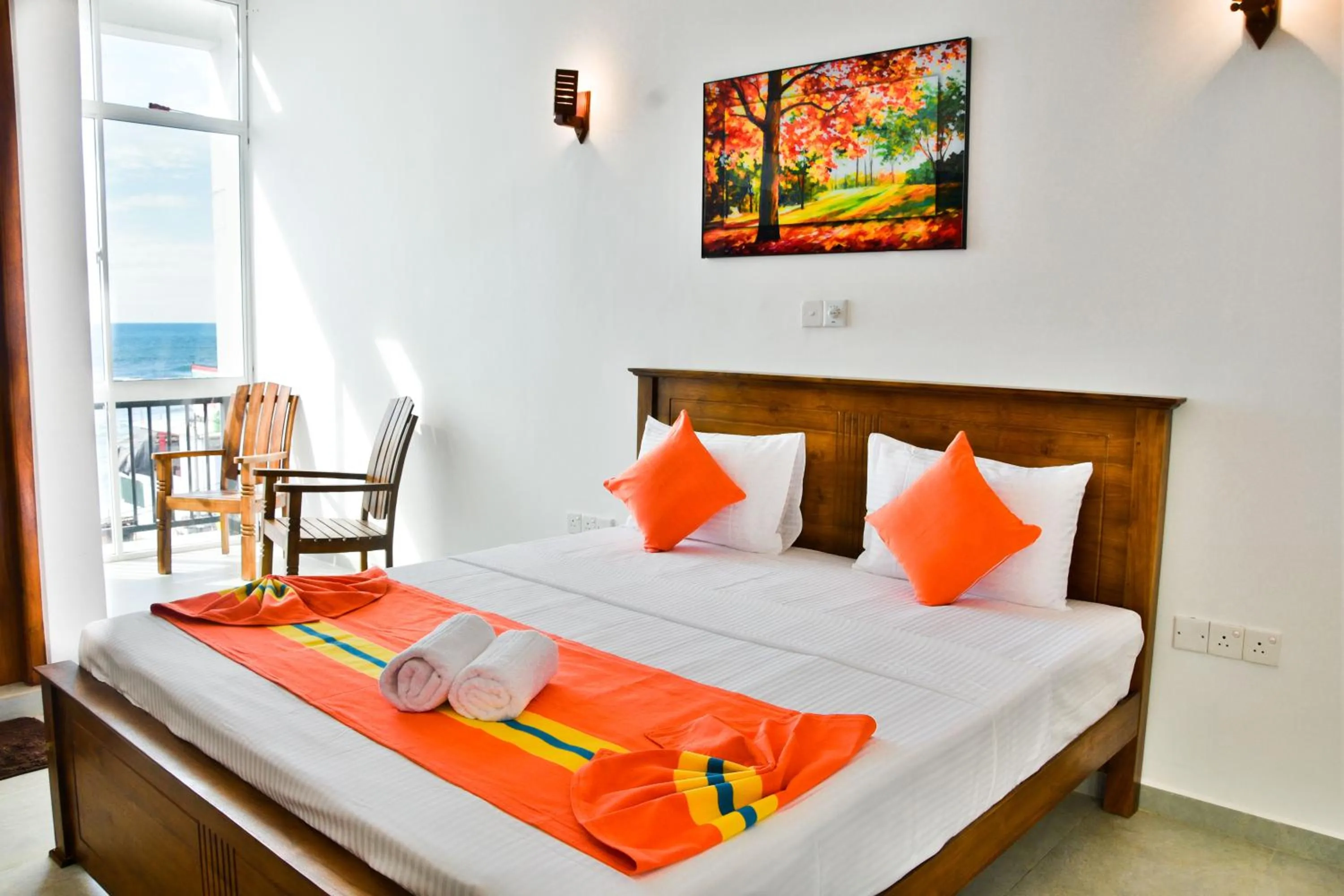 Bedroom, Bed in Rominrich