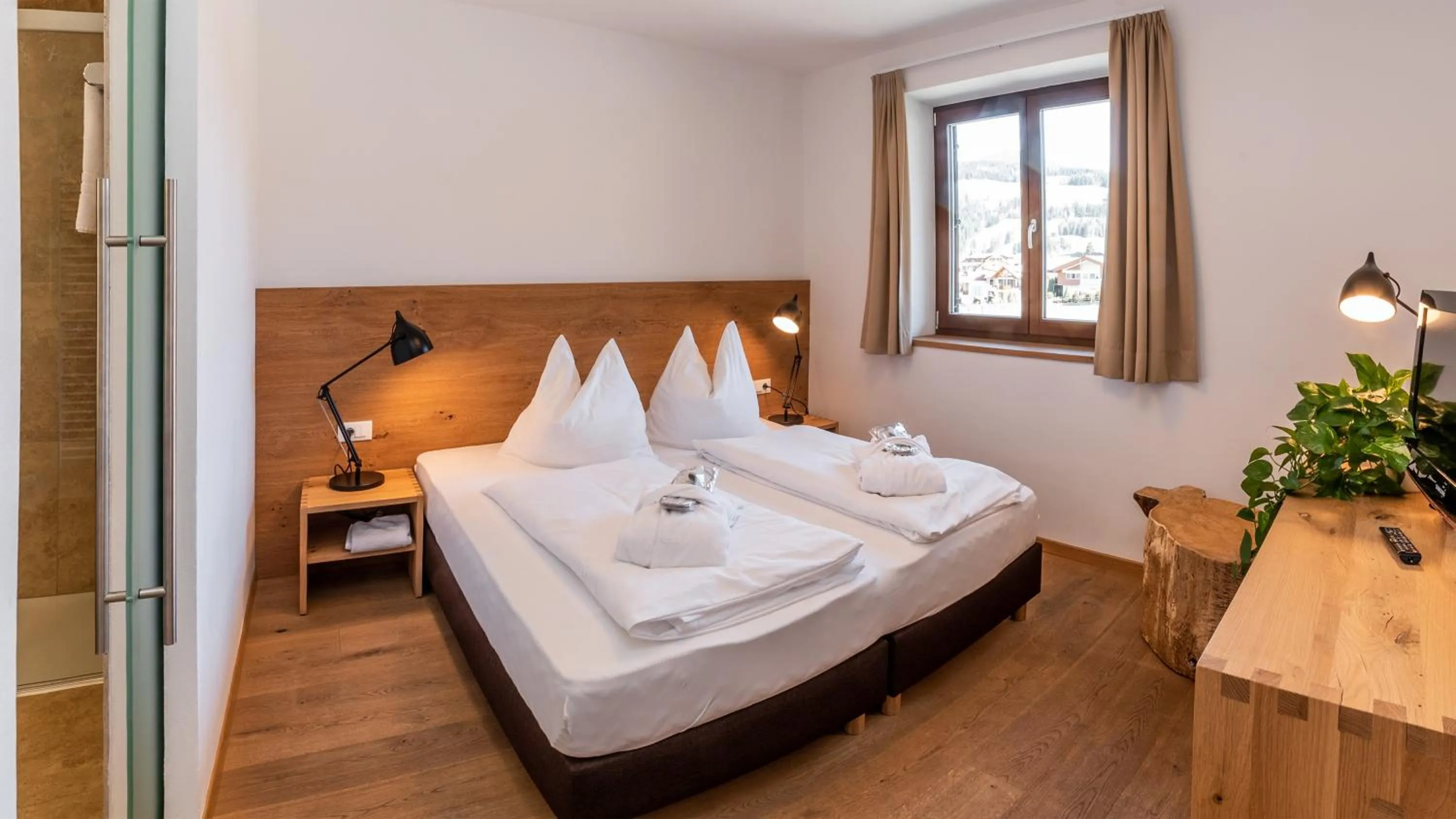 Bedroom, Bed in Residence Tolderhof - OlangCard included