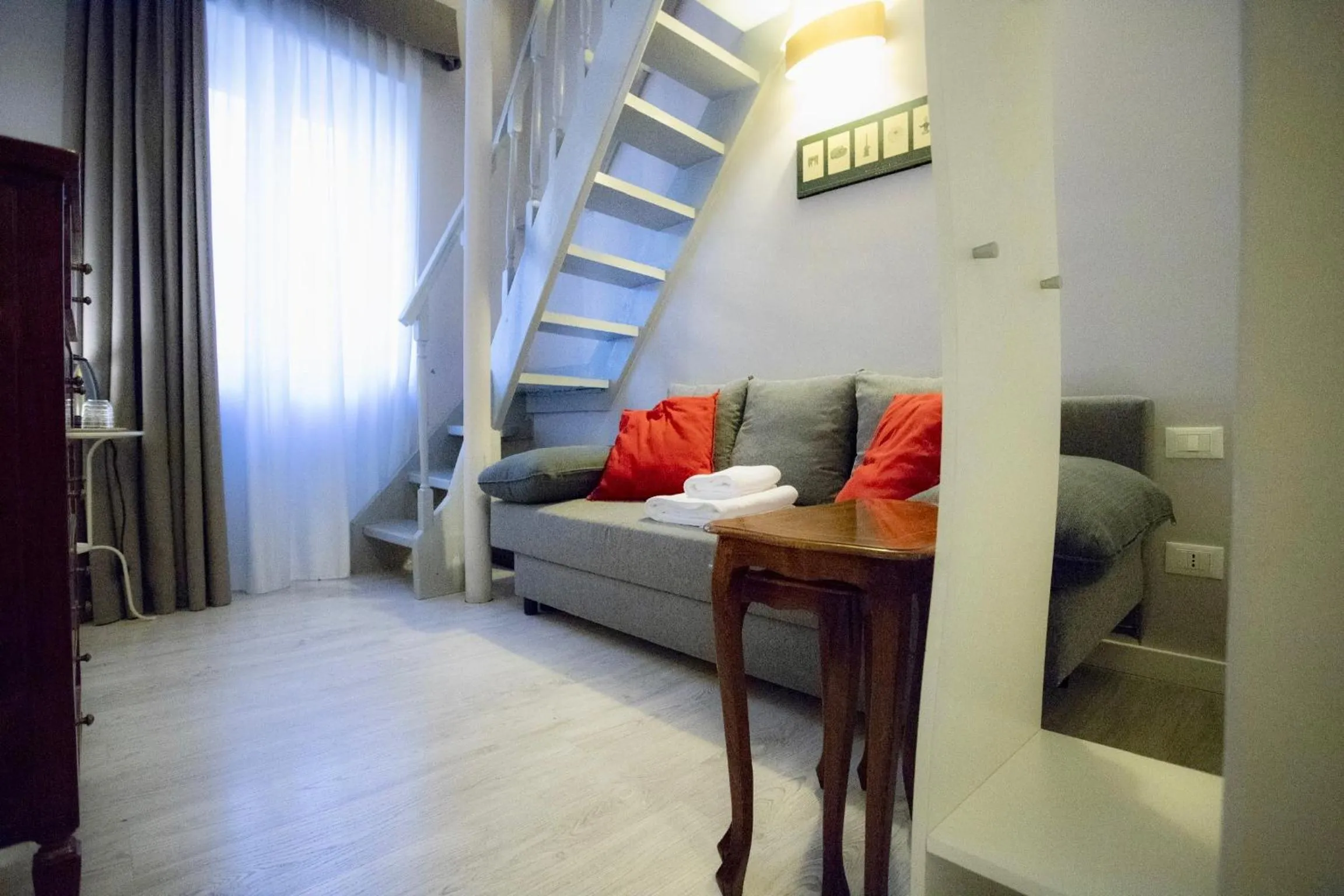 Living room, Bed in Navona Residenza de Charme