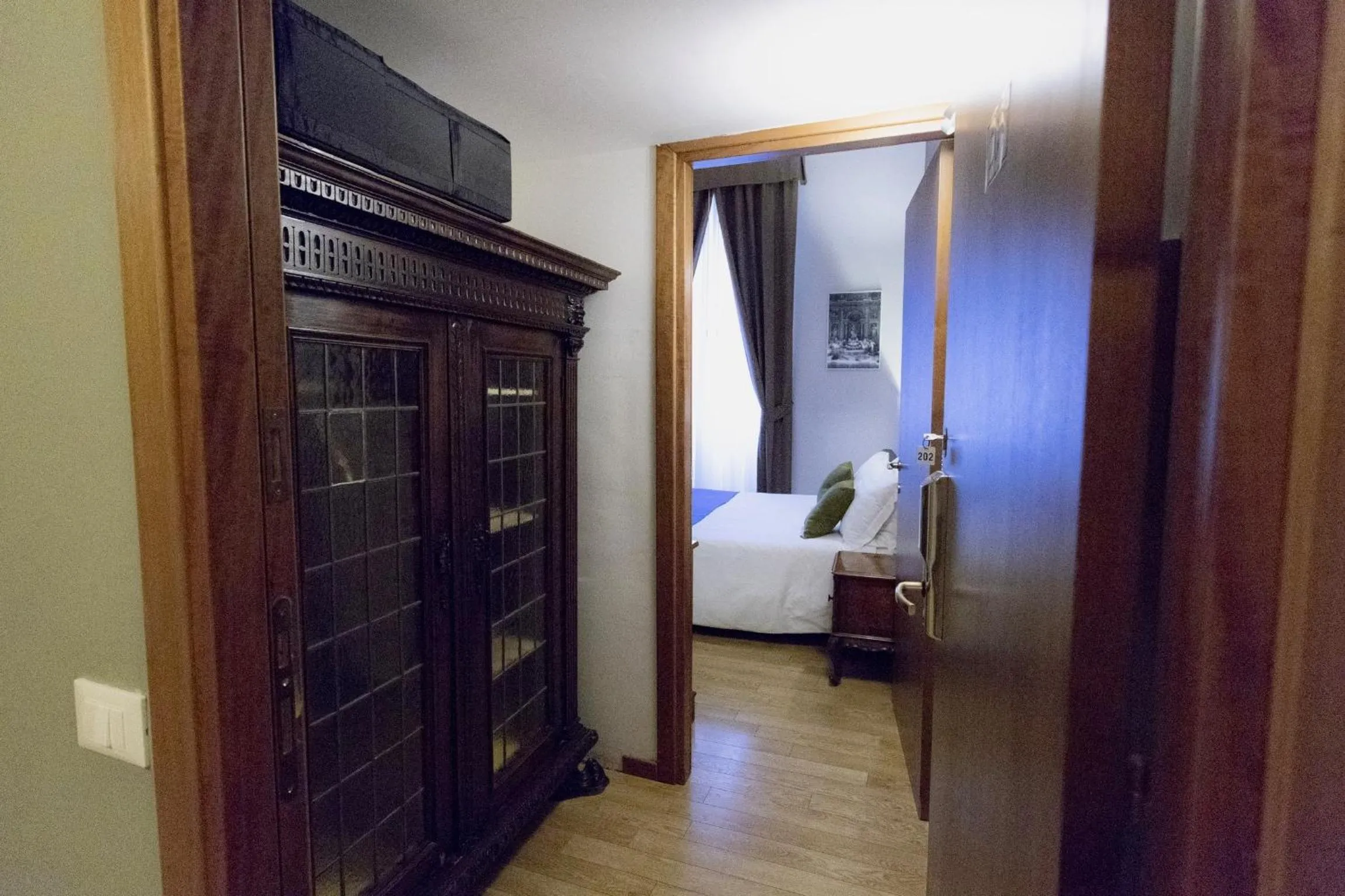 Living room, Bed in Navona Residenza de Charme