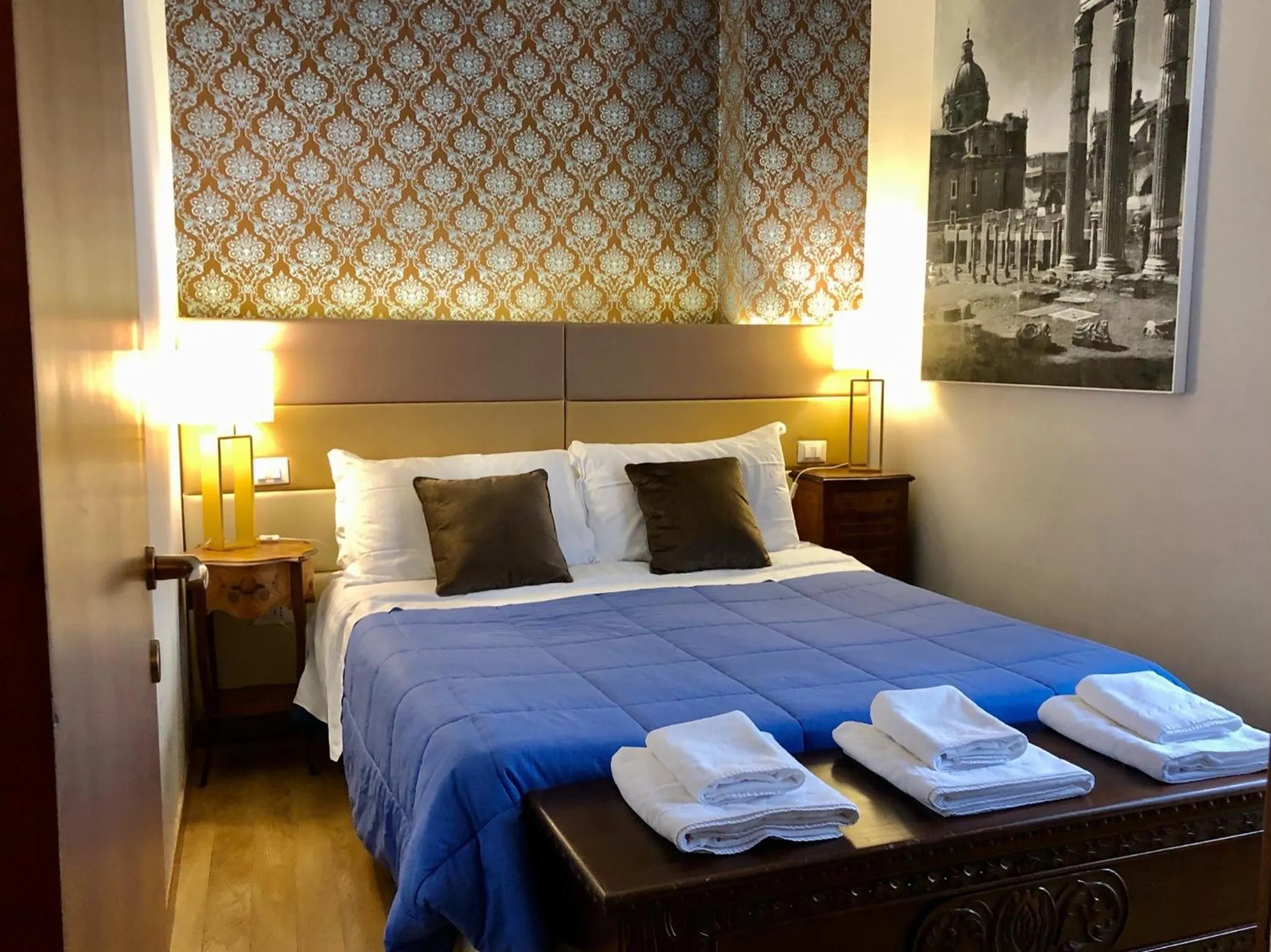 Bedroom, Bed in Navona Residenza de Charme