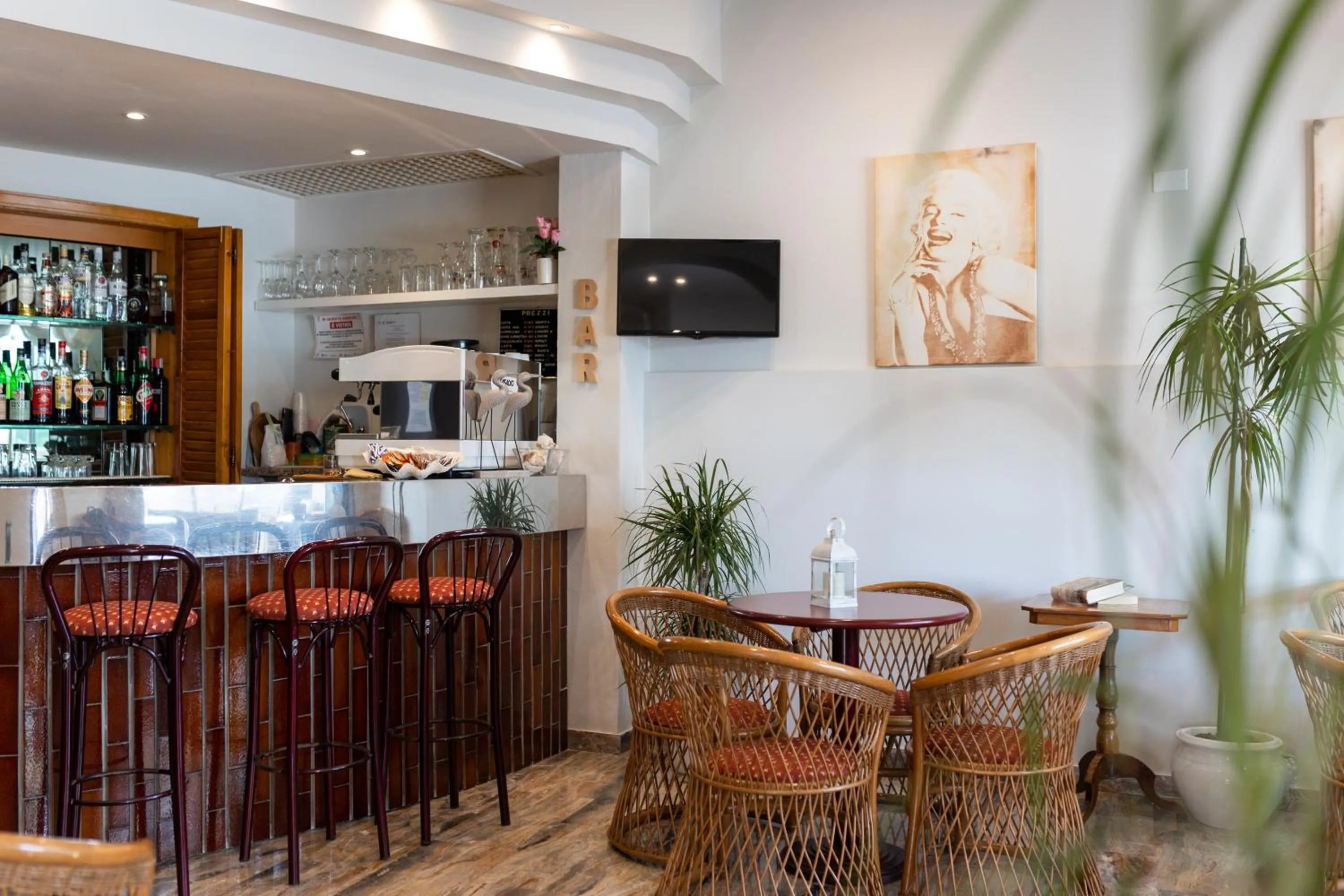 Lounge or bar in Hotel Cigno D'Oro