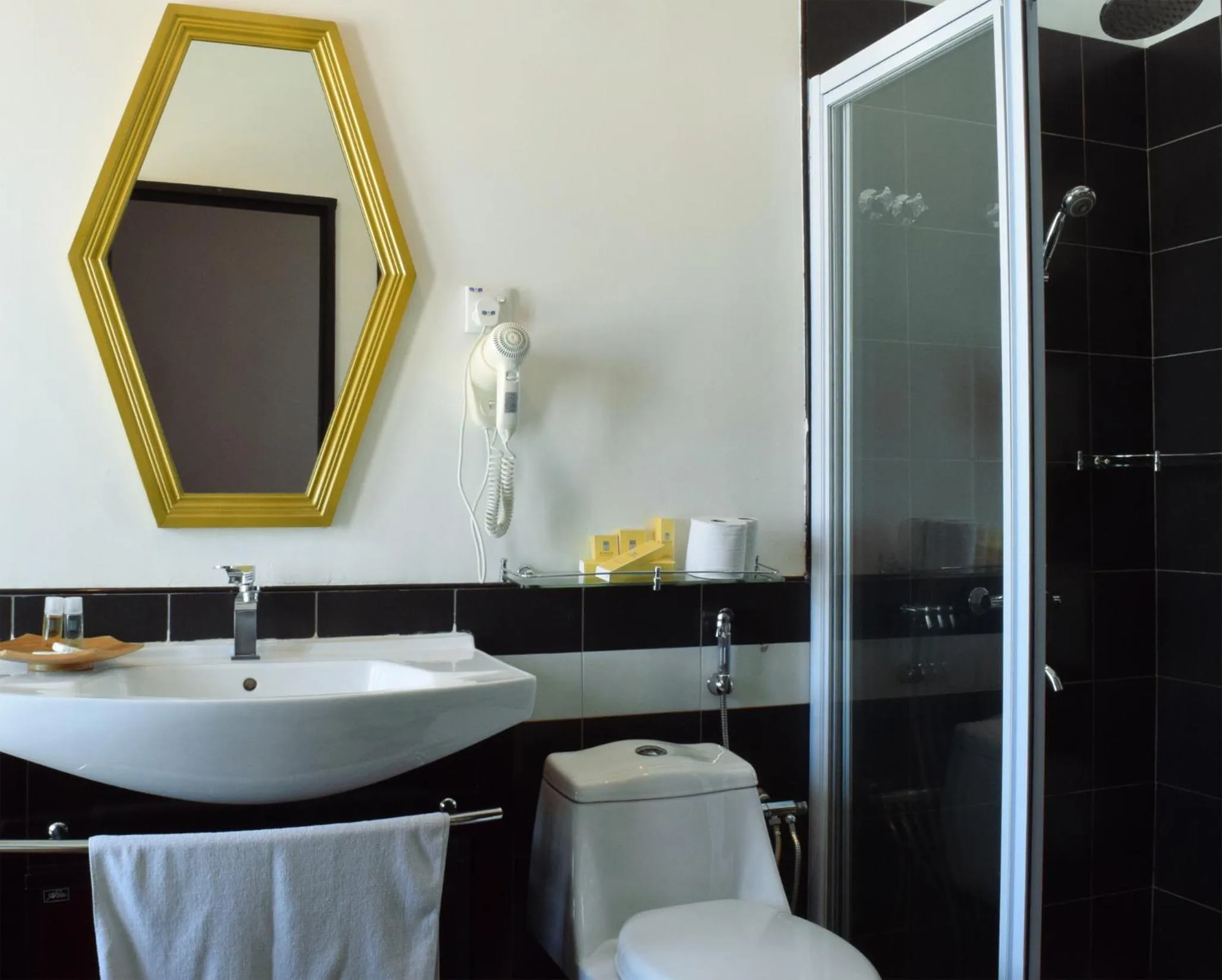 Shower in Jonker Boutique Hotel