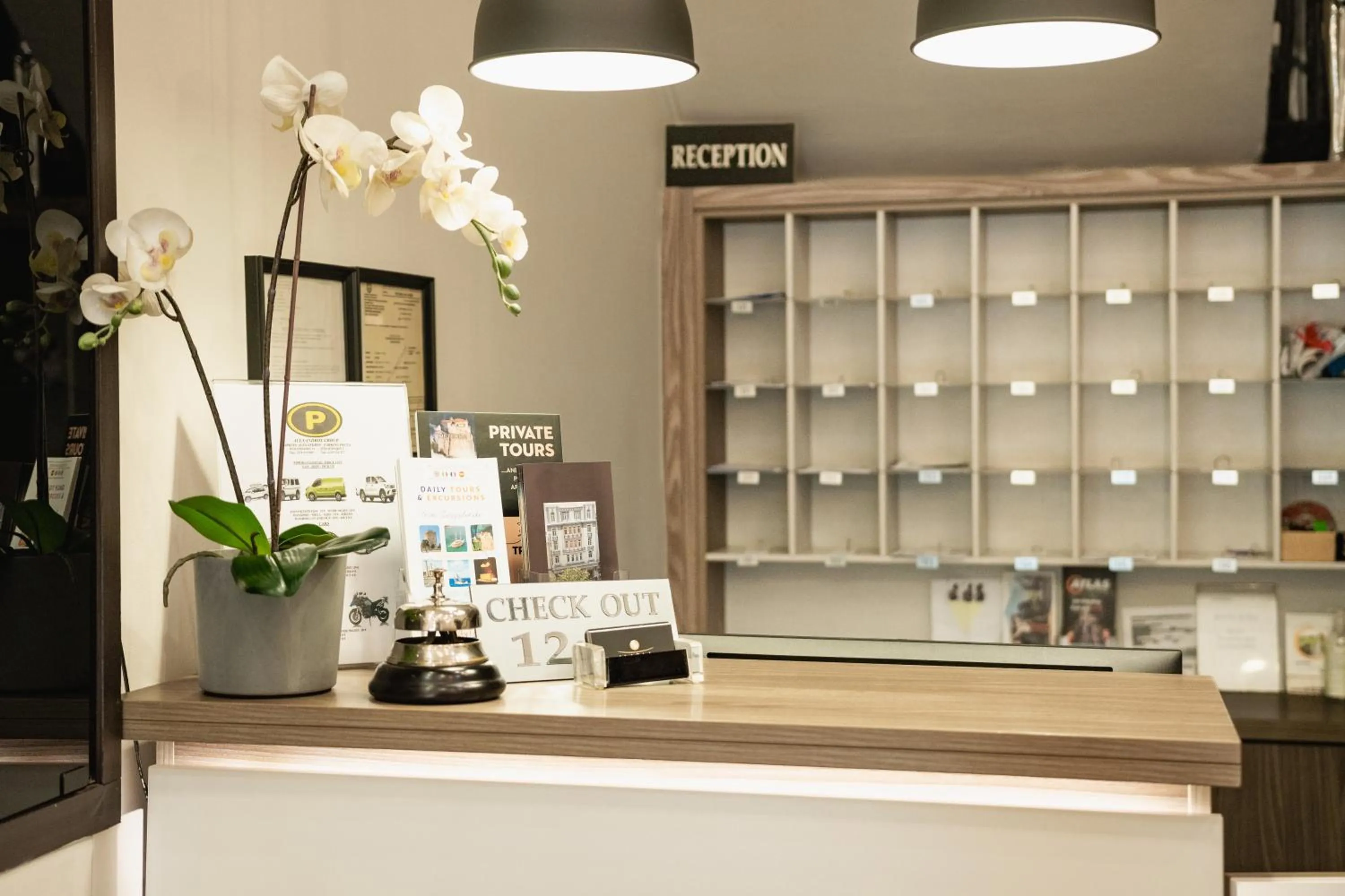 Lobby or reception in Hotel Ilisia