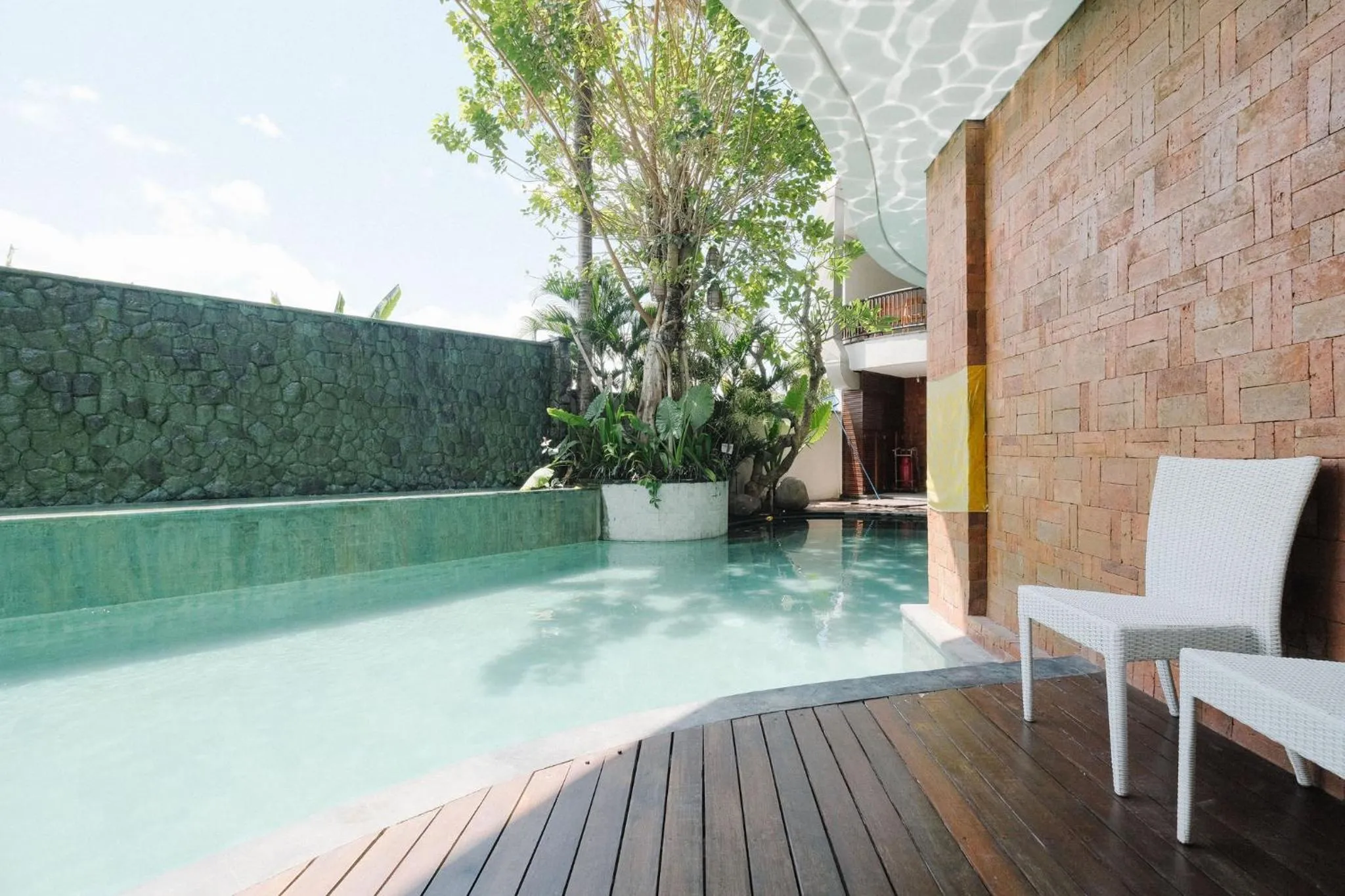 View (from property/room) in djabu Seminyak Hotel