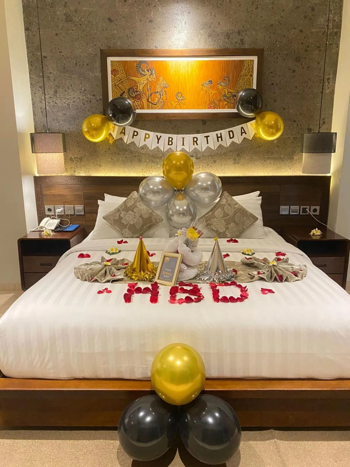 Photo of the whole room, Bed in djabu Seminyak Hotel