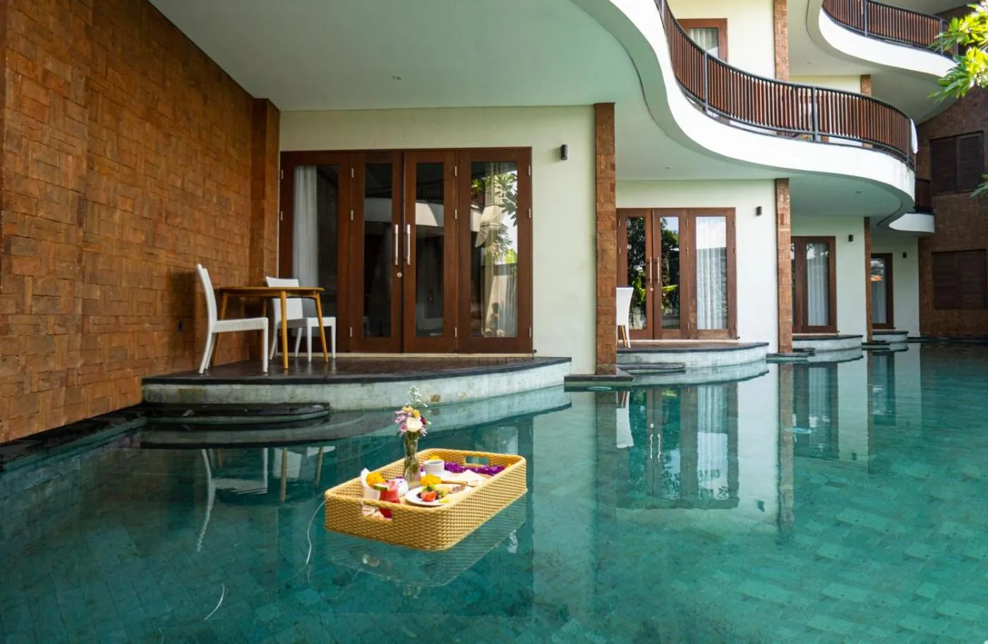 Balcony/Terrace in djabu Seminyak Hotel