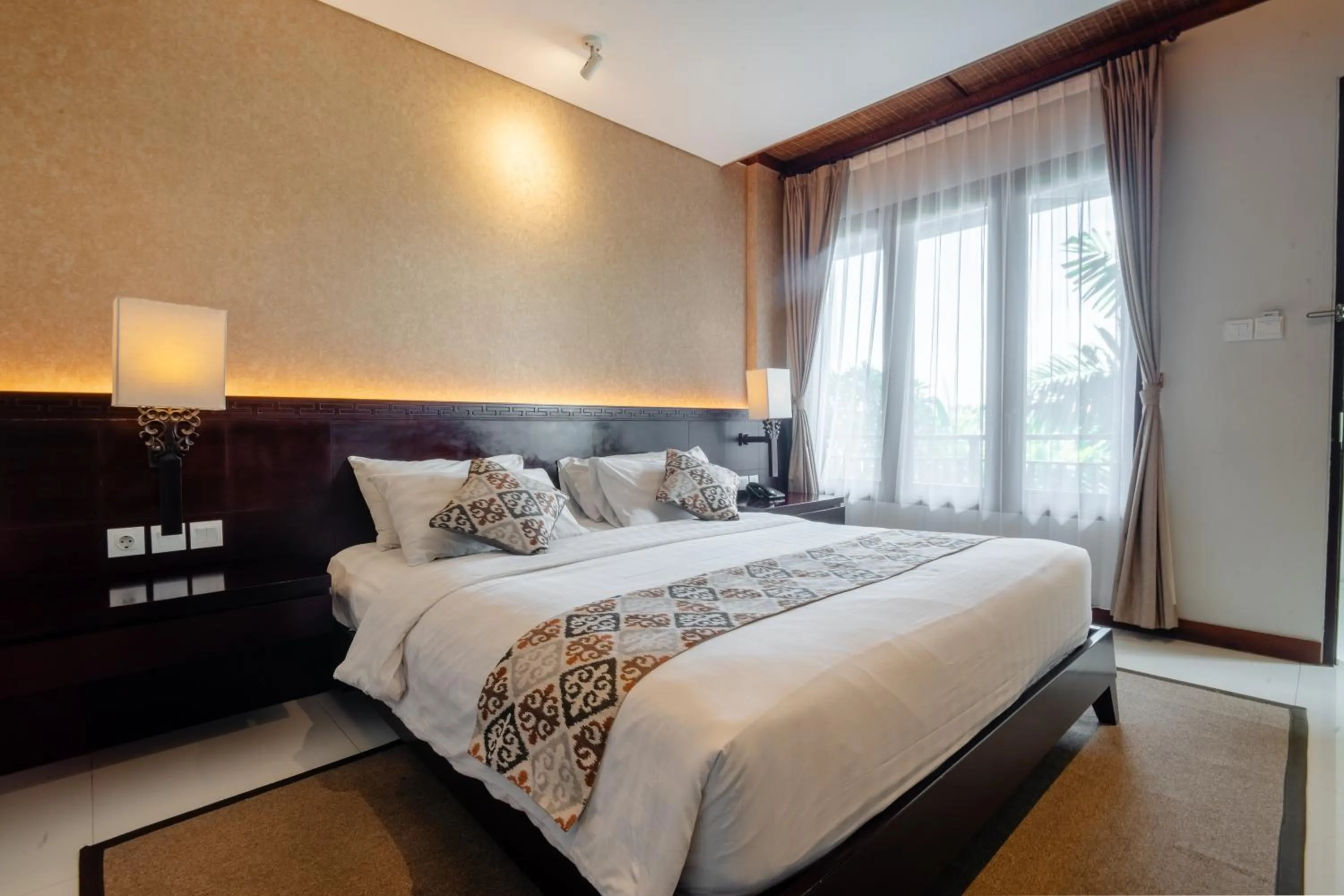 Bedroom, Bed in djabu Seminyak Hotel