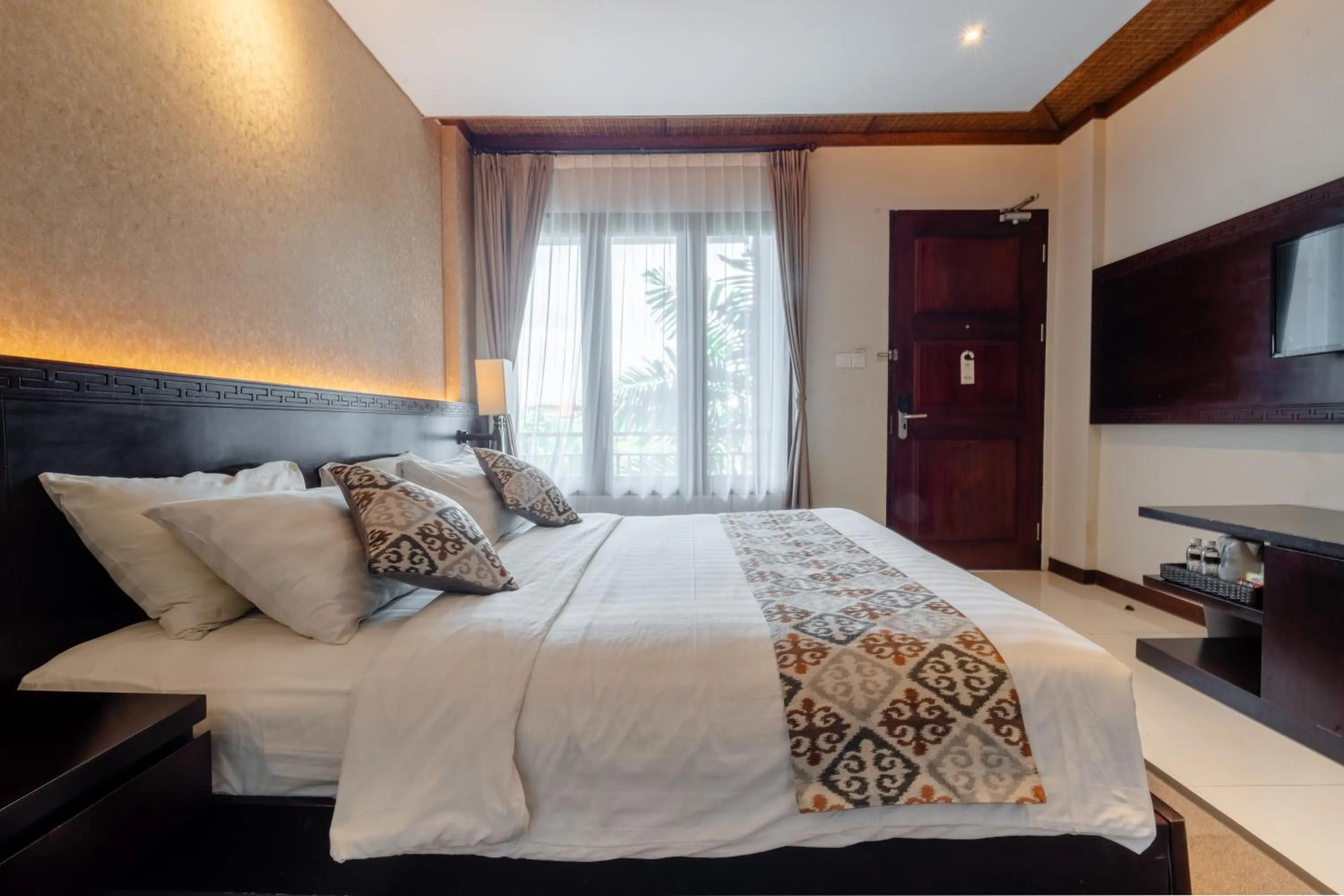 Bedroom, Bed in djabu Seminyak Hotel