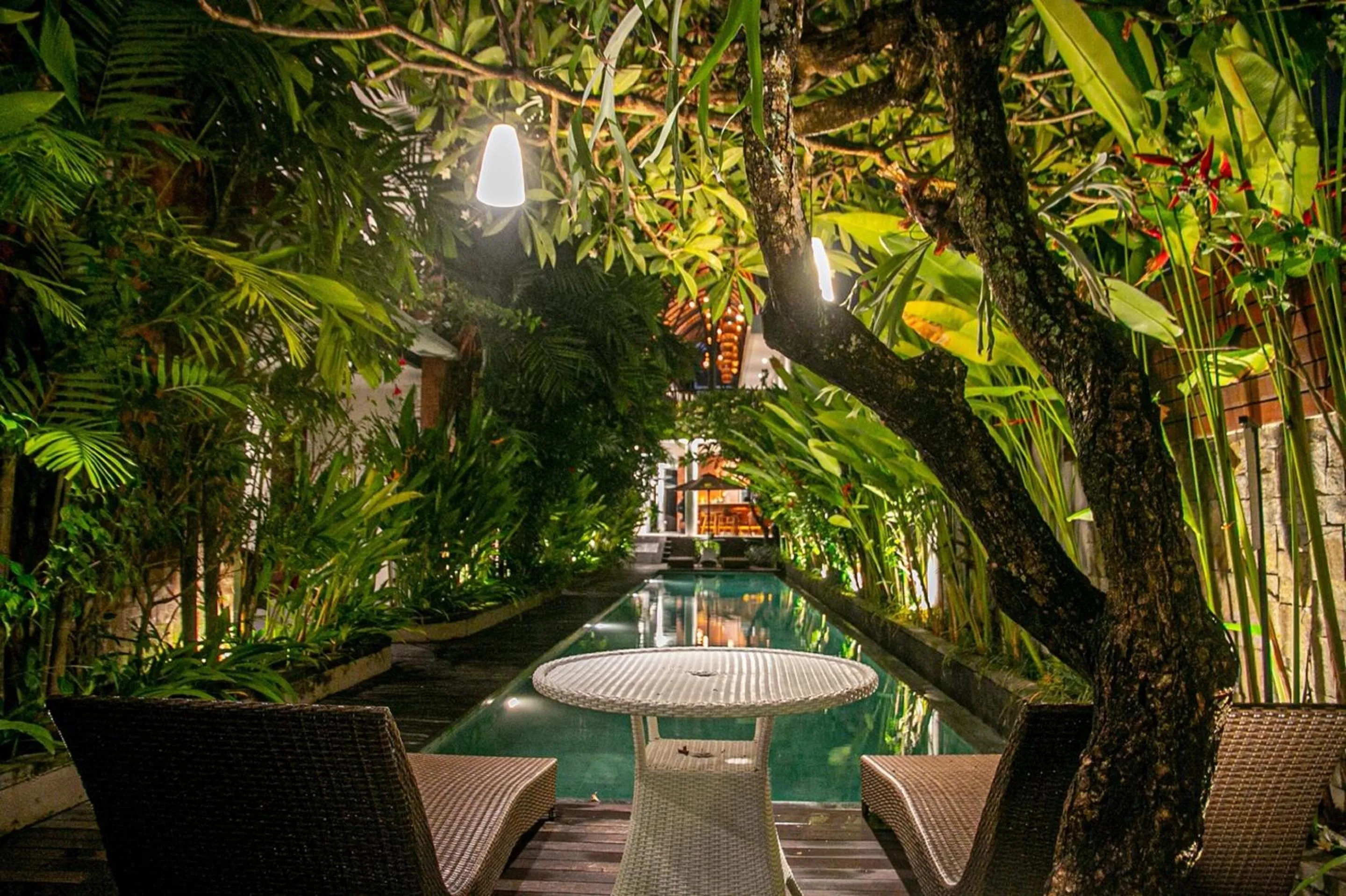 Garden in djabu Seminyak Hotel
