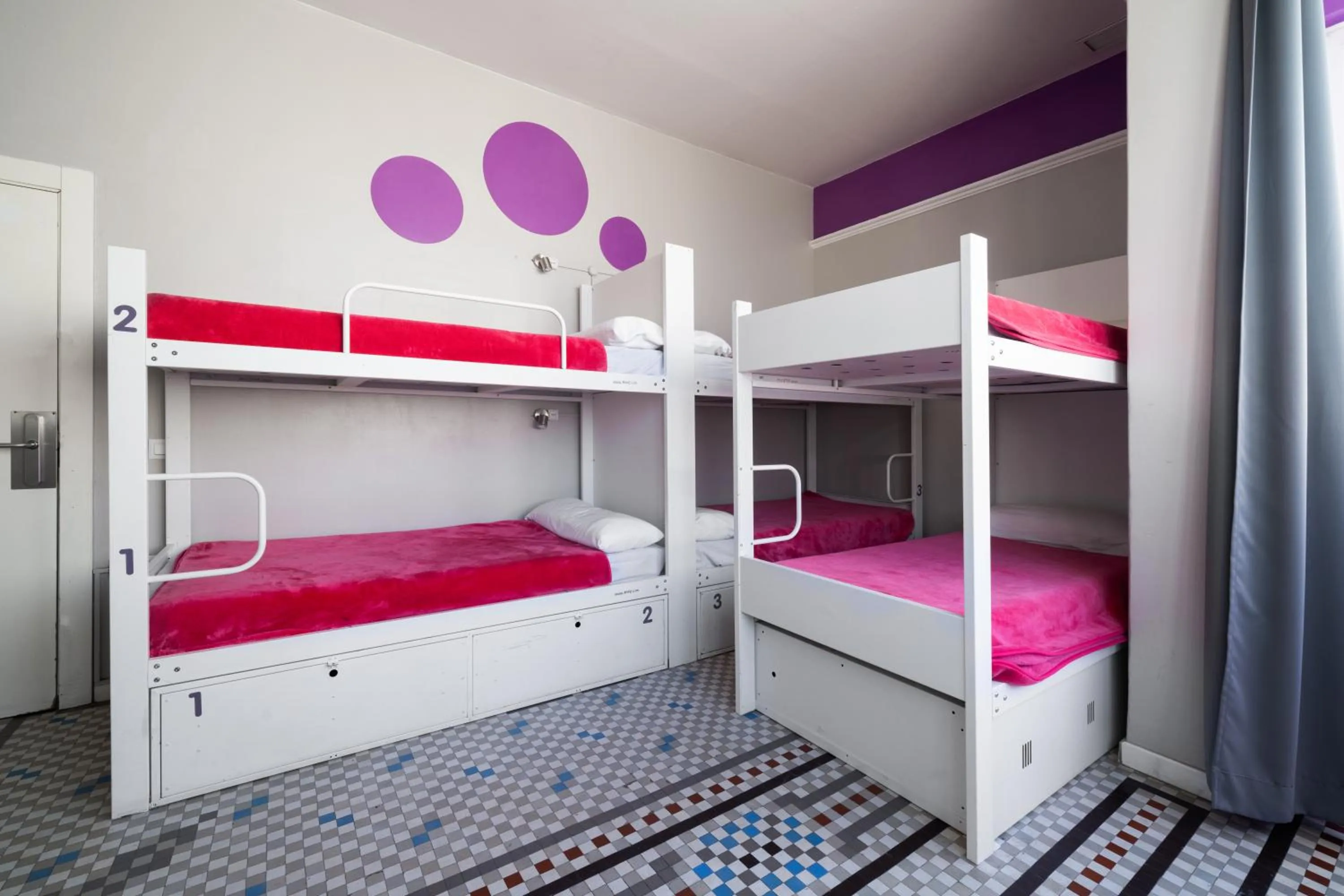 Bed in Purple Nest Hostel
