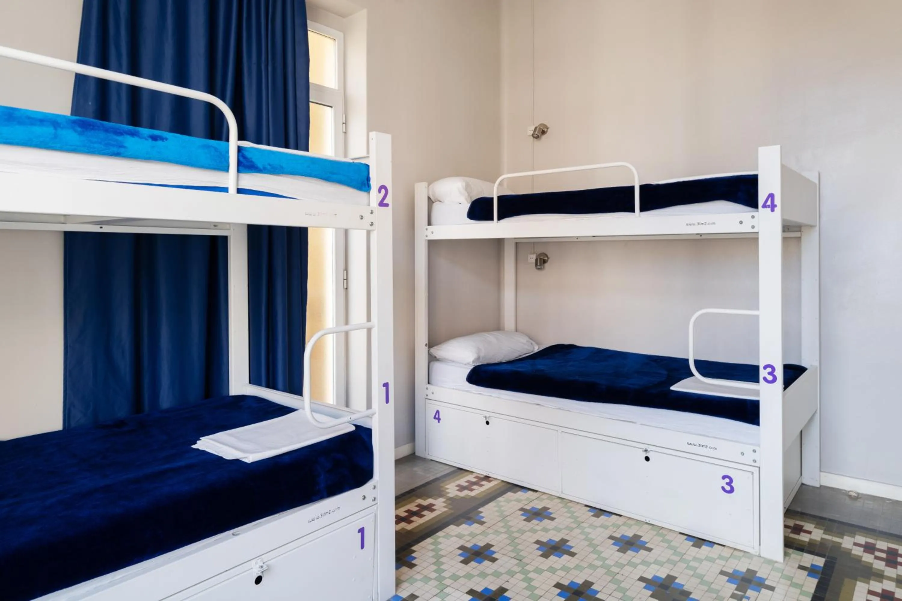 Bed in Purple Nest Hostel