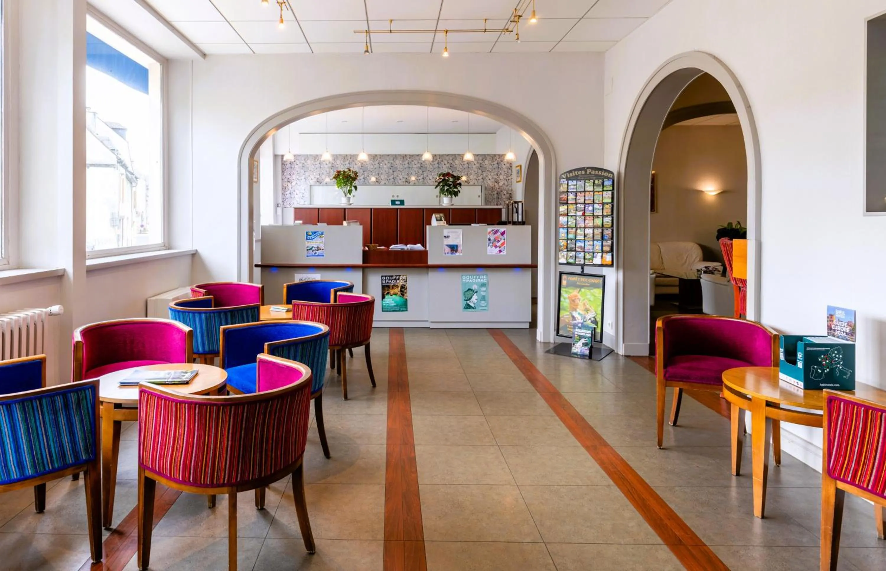 Lobby or reception in Le Sablier du Temps