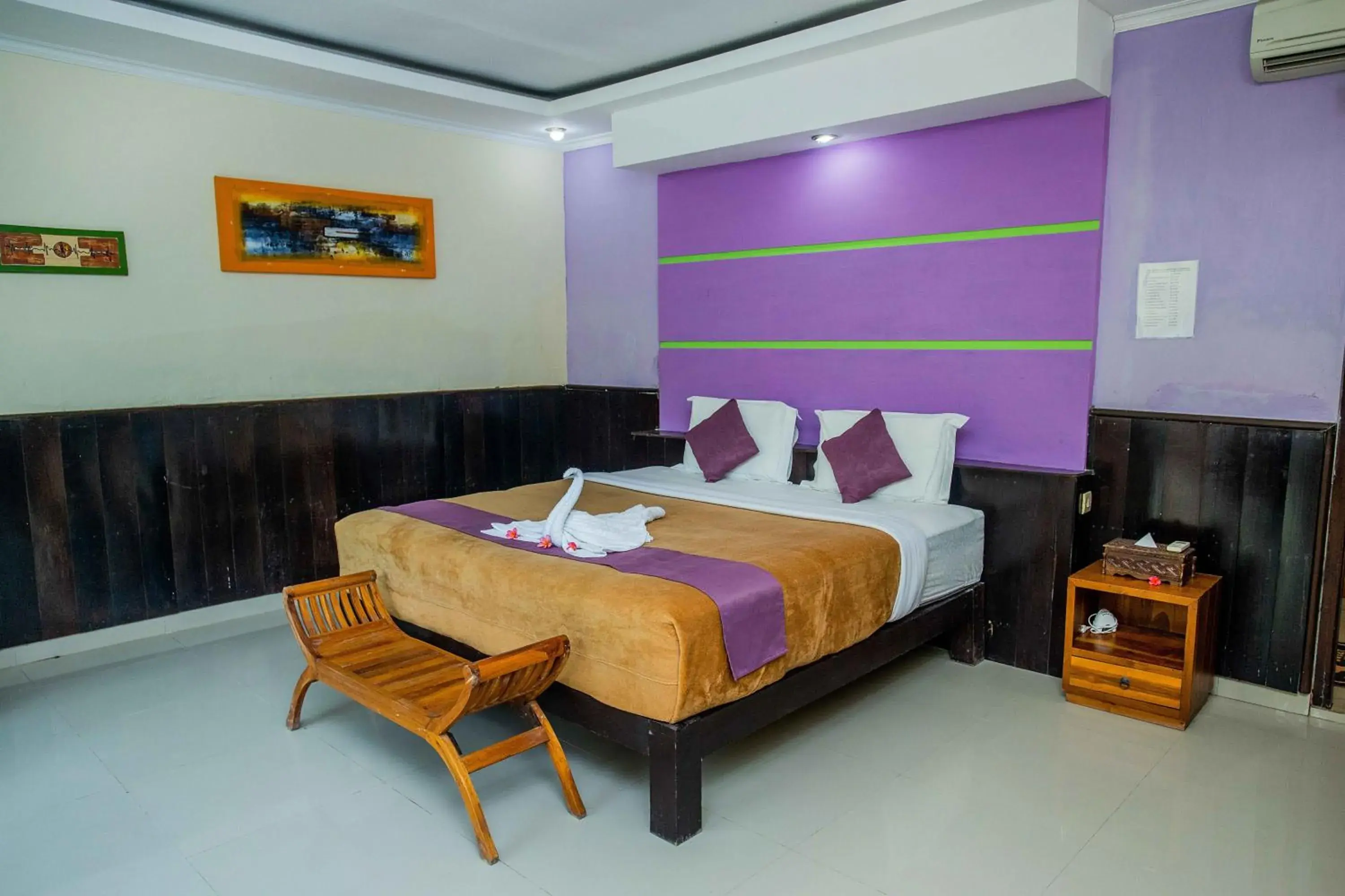 Bed in The Tanis Beach Resort Nusa Lembongan Bed in The Tanis Beach Resort Nusa Lembongan