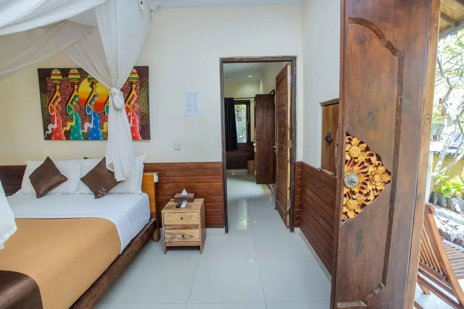 Bed in The Tanis Beach Resort Nusa Lembongan Bed in The Tanis Beach Resort Nusa Lembongan