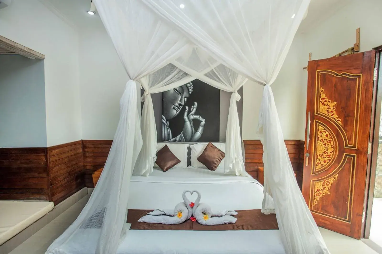 Bed in The Tanis Beach Resort Nusa Lembongan Bed in The Tanis Beach Resort Nusa Lembongan