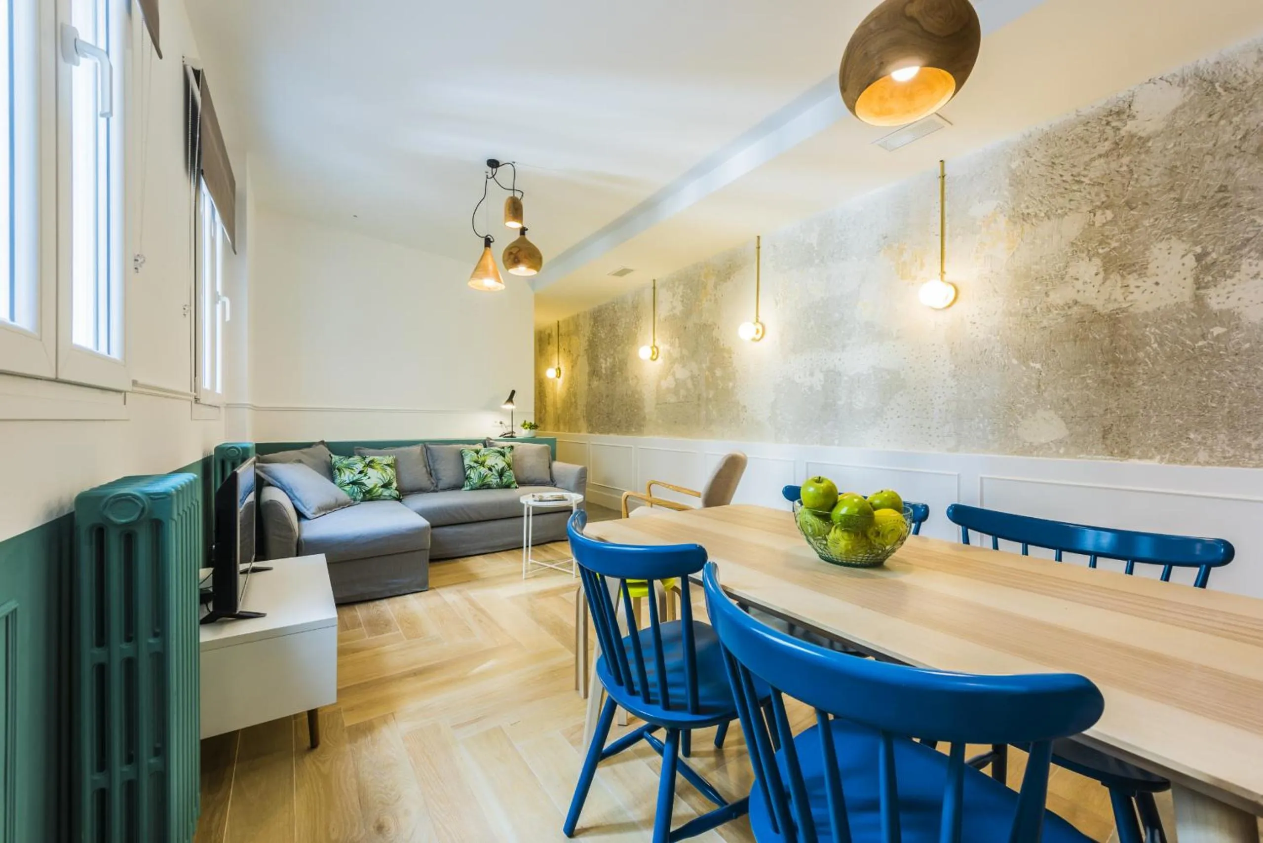 Living room in Be Mate Gran Vía Suites