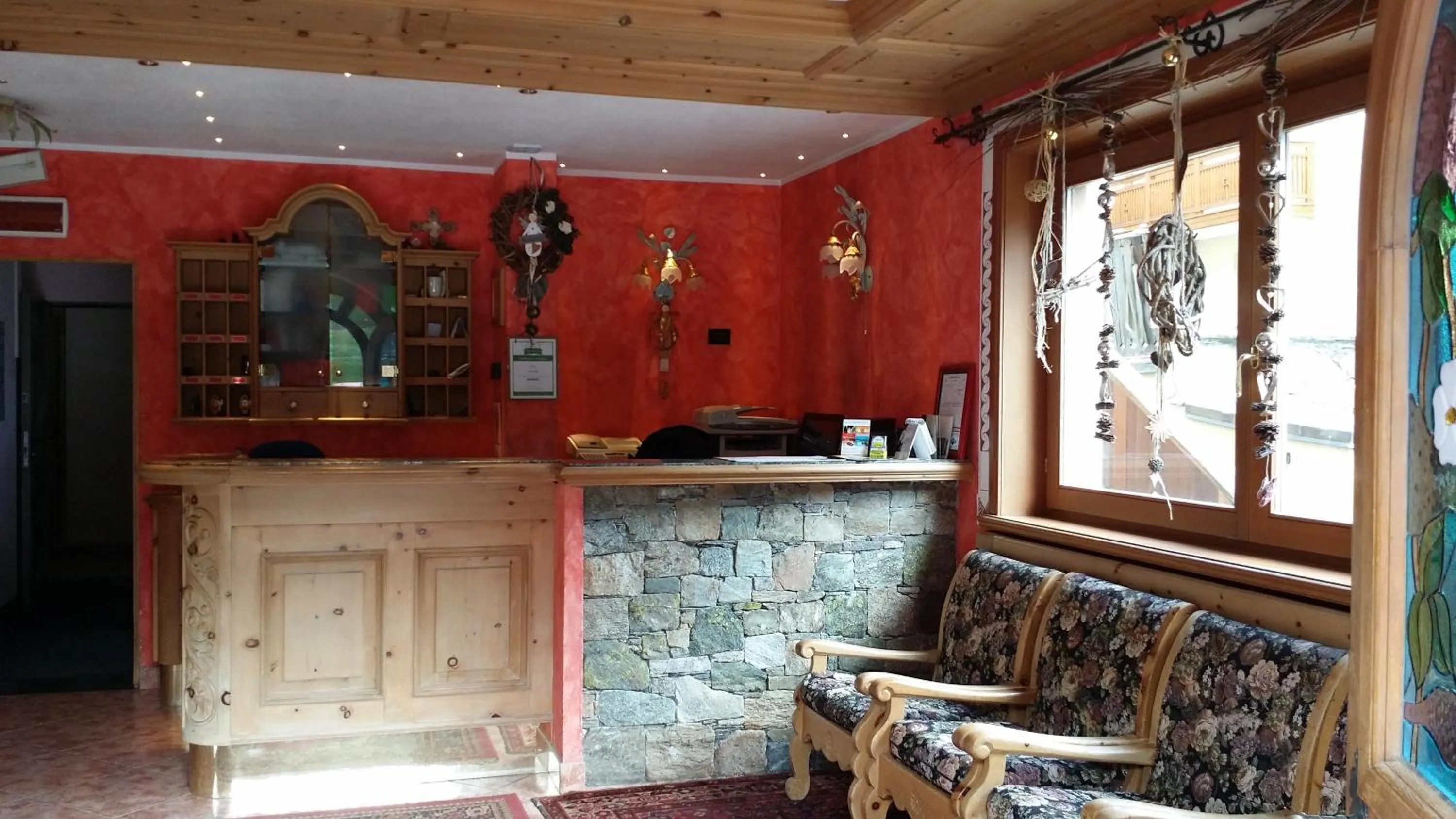 Lobby or reception in Hotel Alba