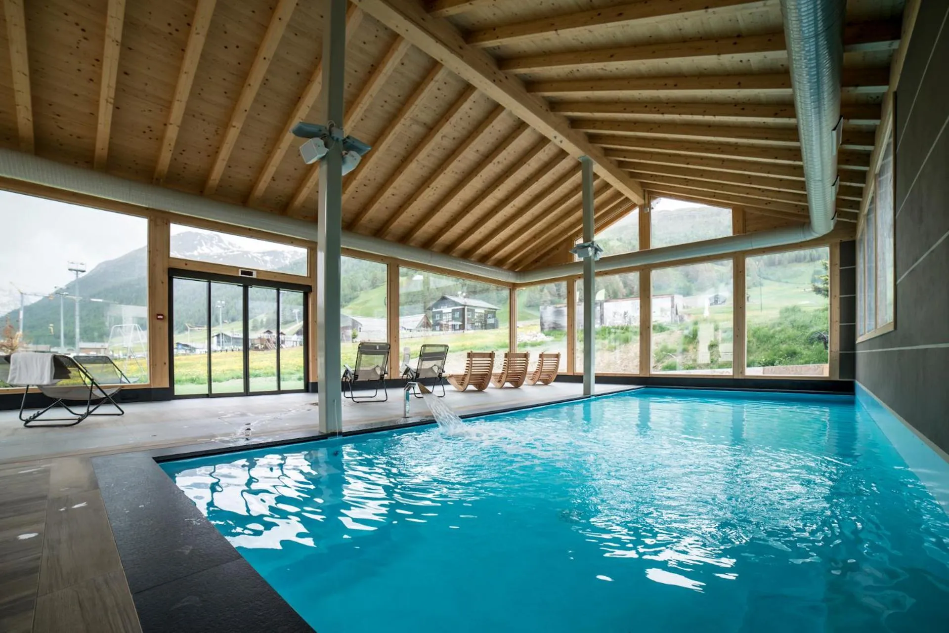 Mountain view in Hotel Alba