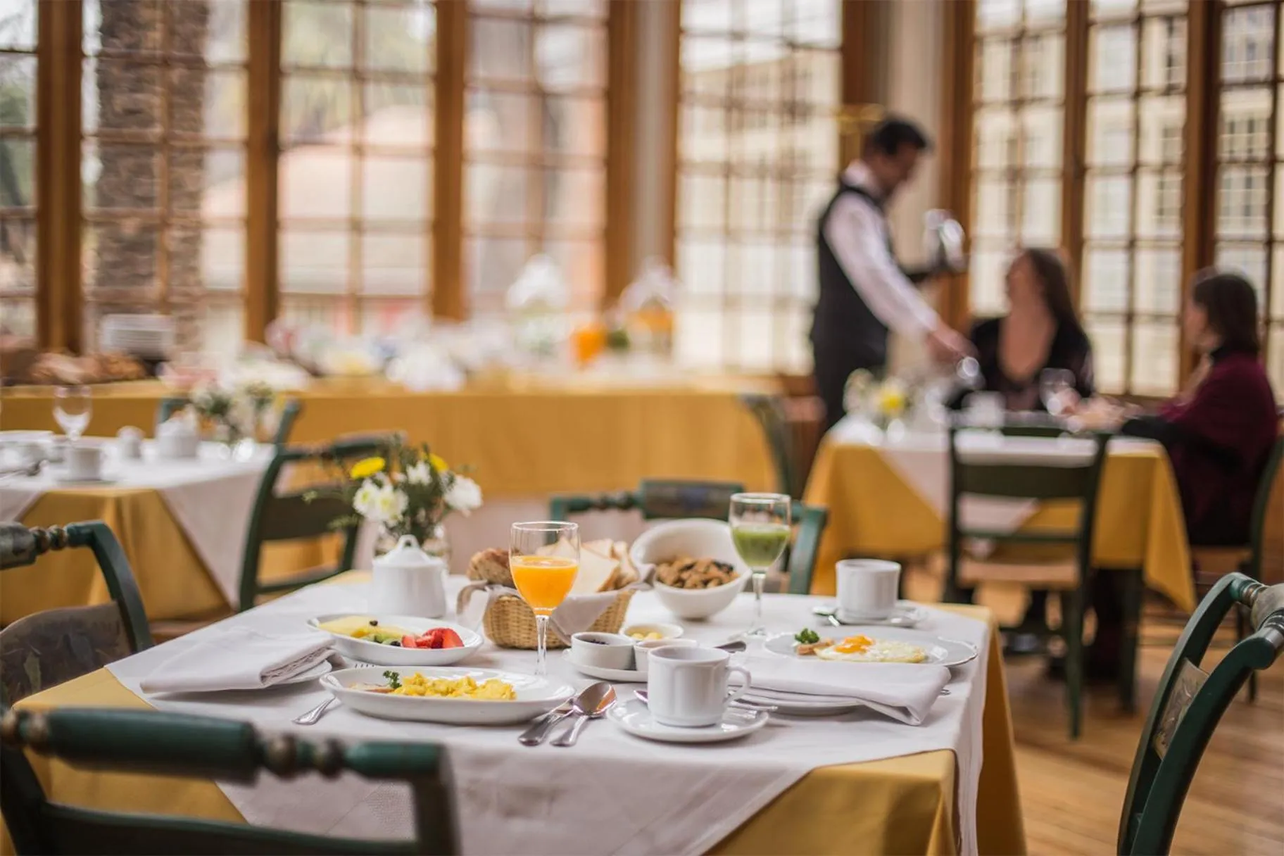 Breakfast in Hotel Casa Real - Viña Santa Rita