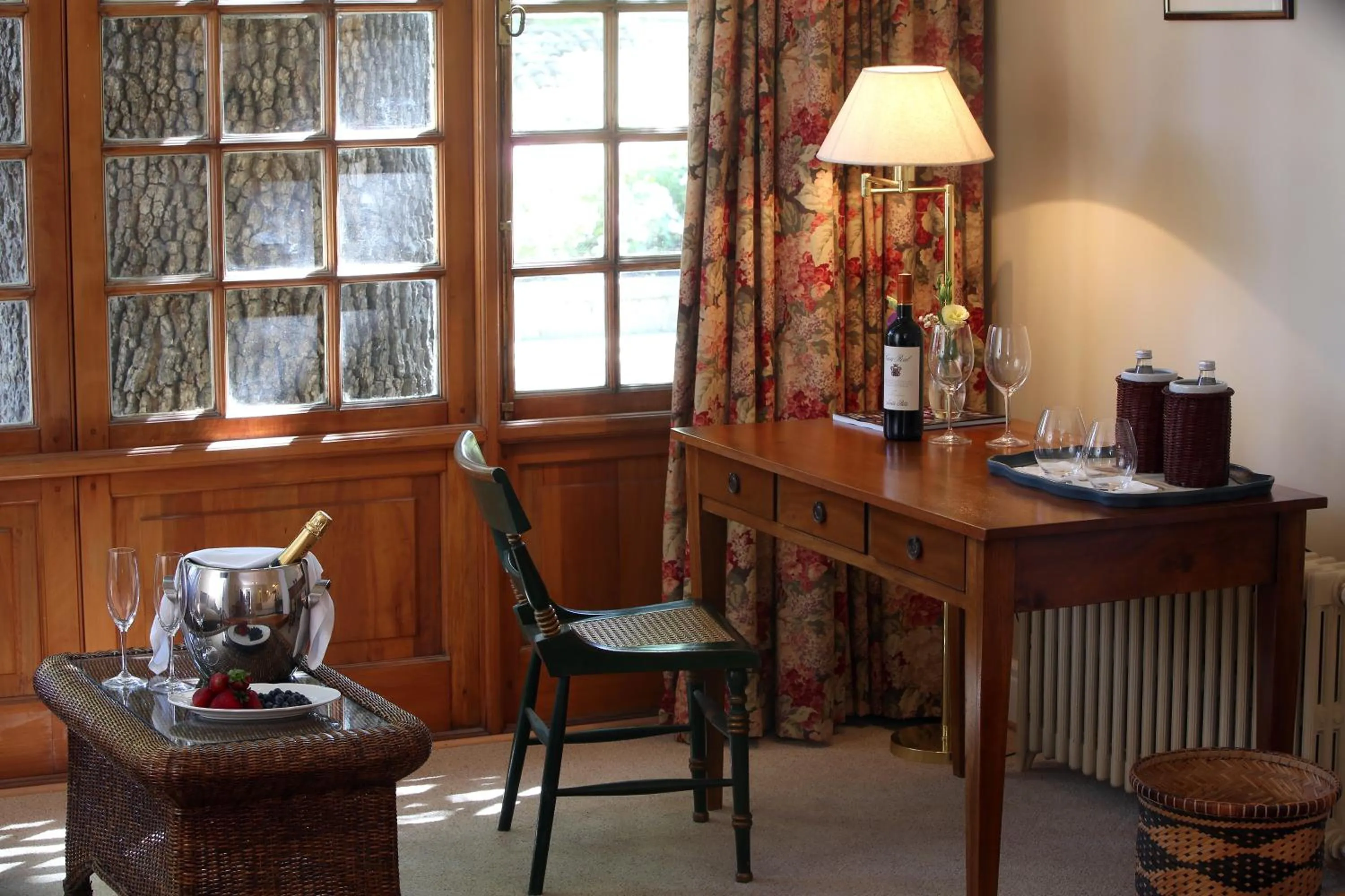 Seating area in Hotel Casa Real - Viña Santa Rita