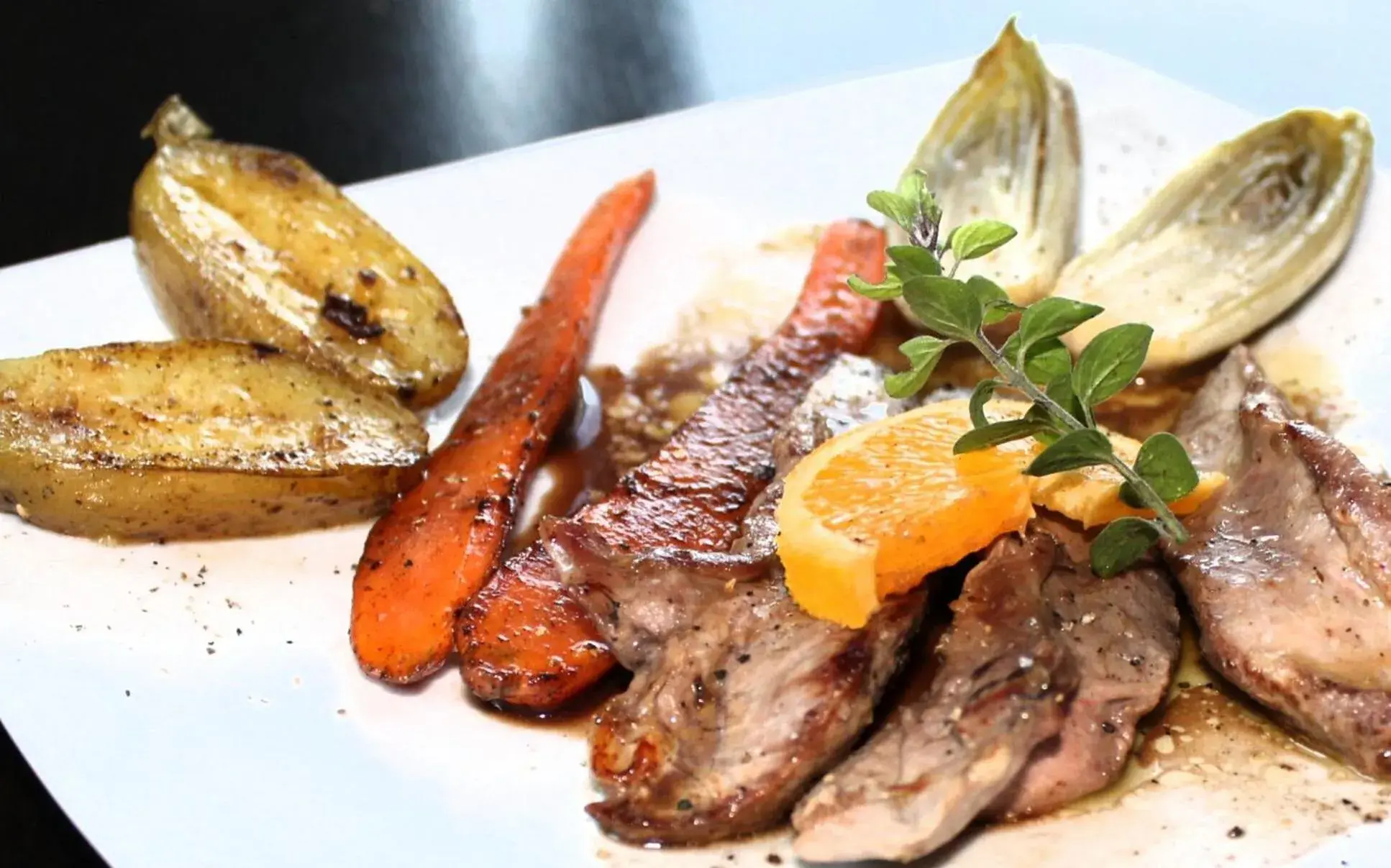 Food close-up in Hotel La Peyrade Food close-up in Hotel La Peyrade