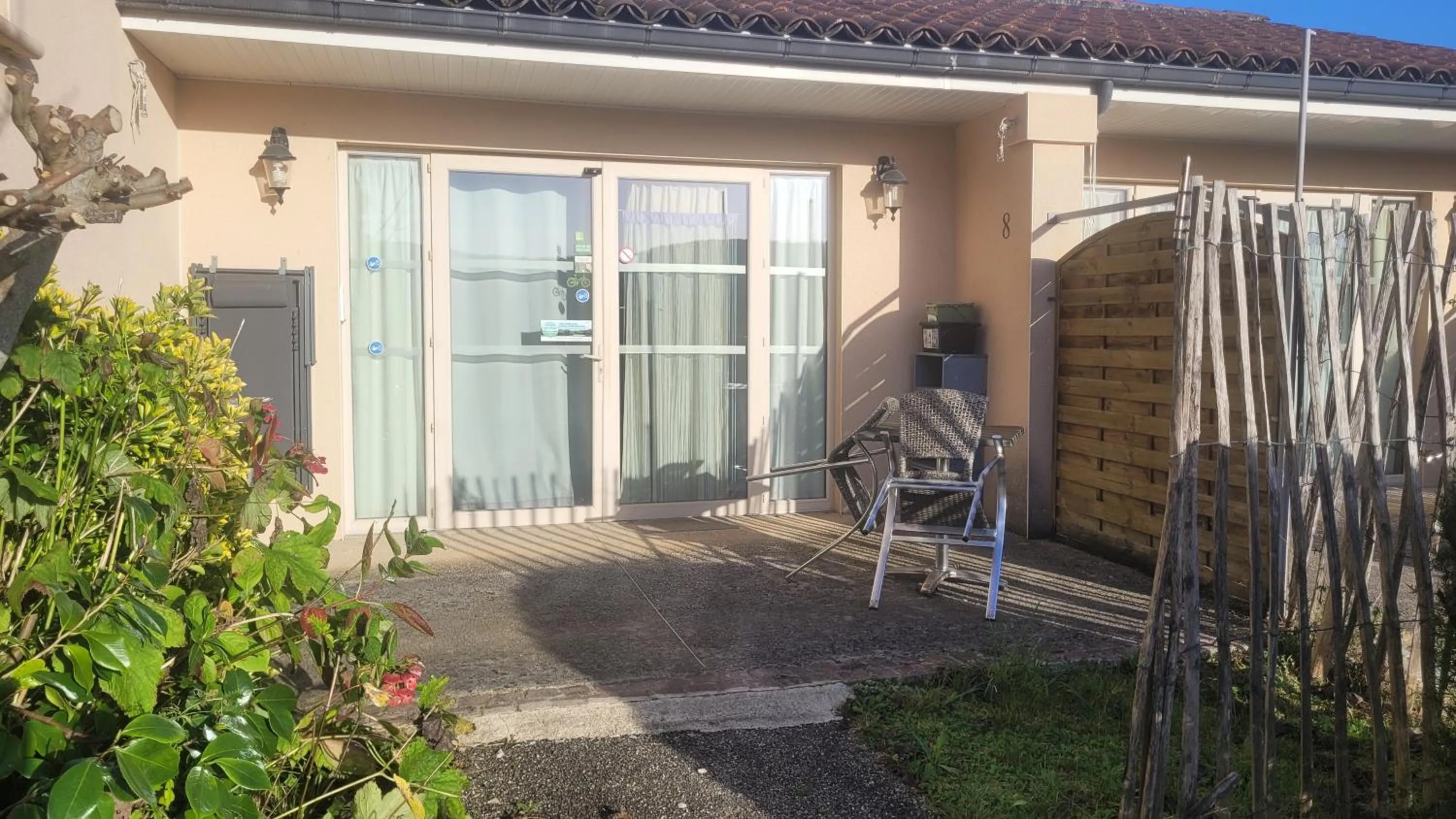 Garden view in Hotel La Peyrade