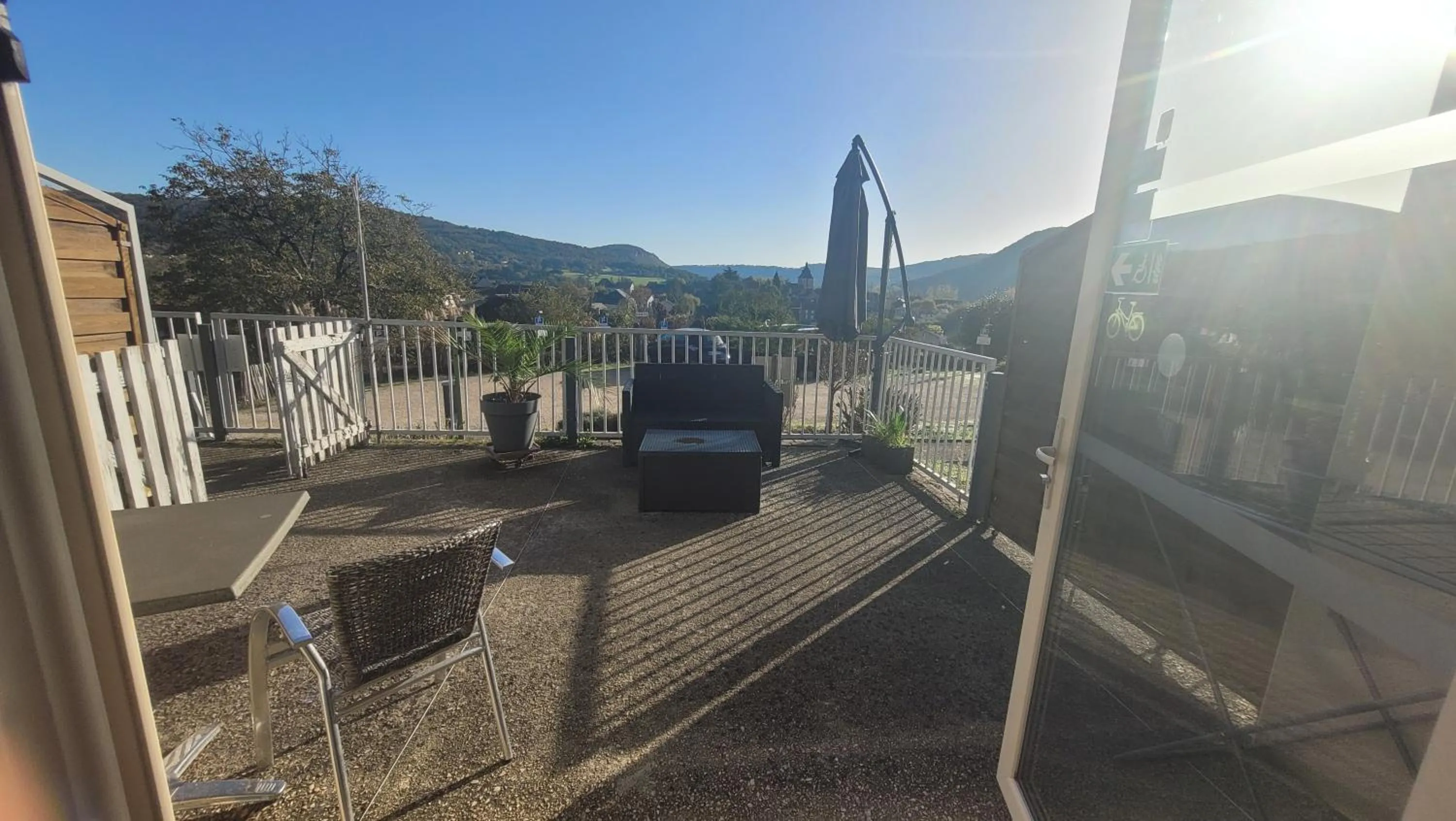 Natural landscape in Hotel La Peyrade