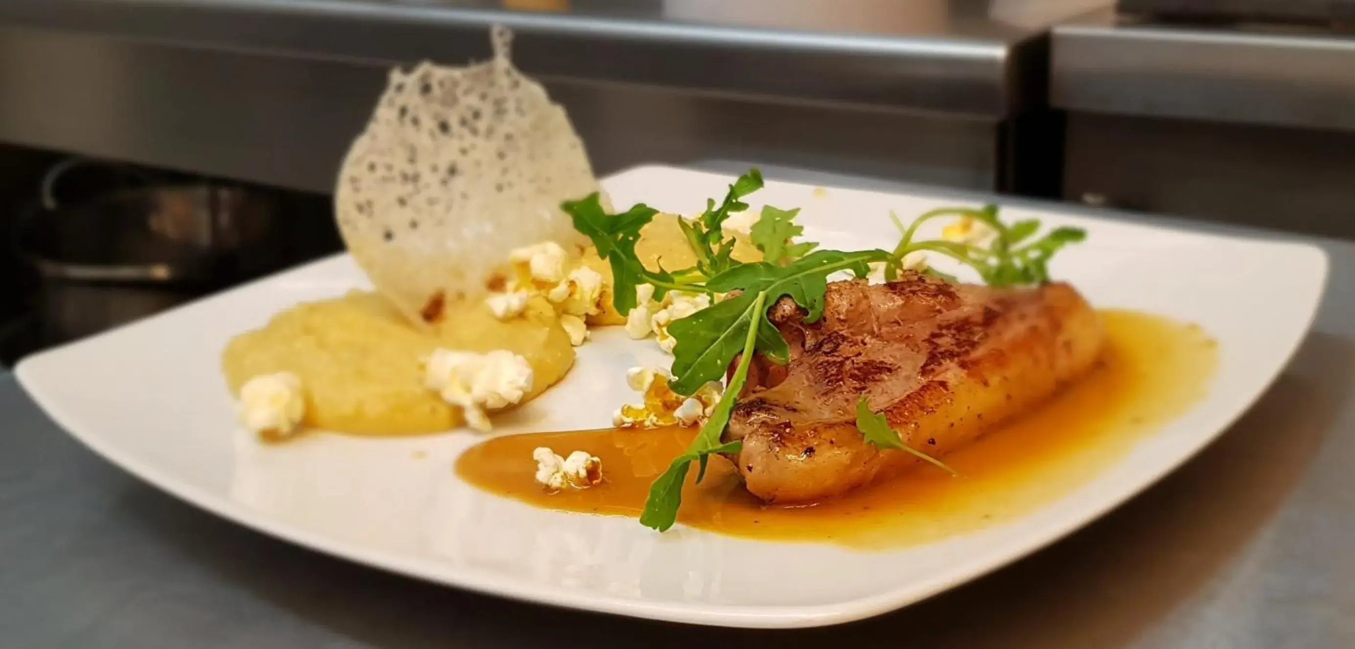 Food close-up in Hotel La Peyrade Food close-up in Hotel La Peyrade