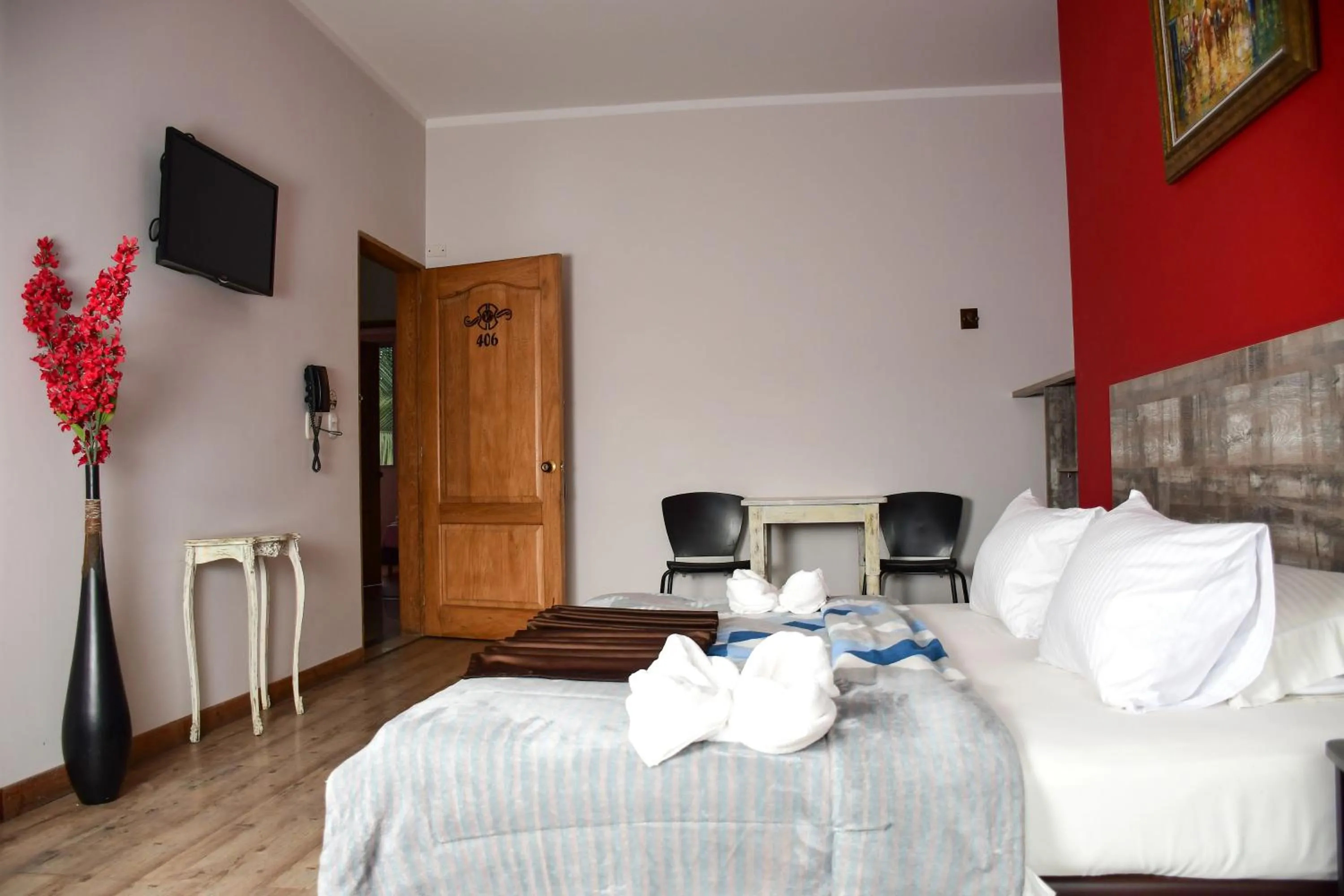 Bed in Hotel Villa Colonia