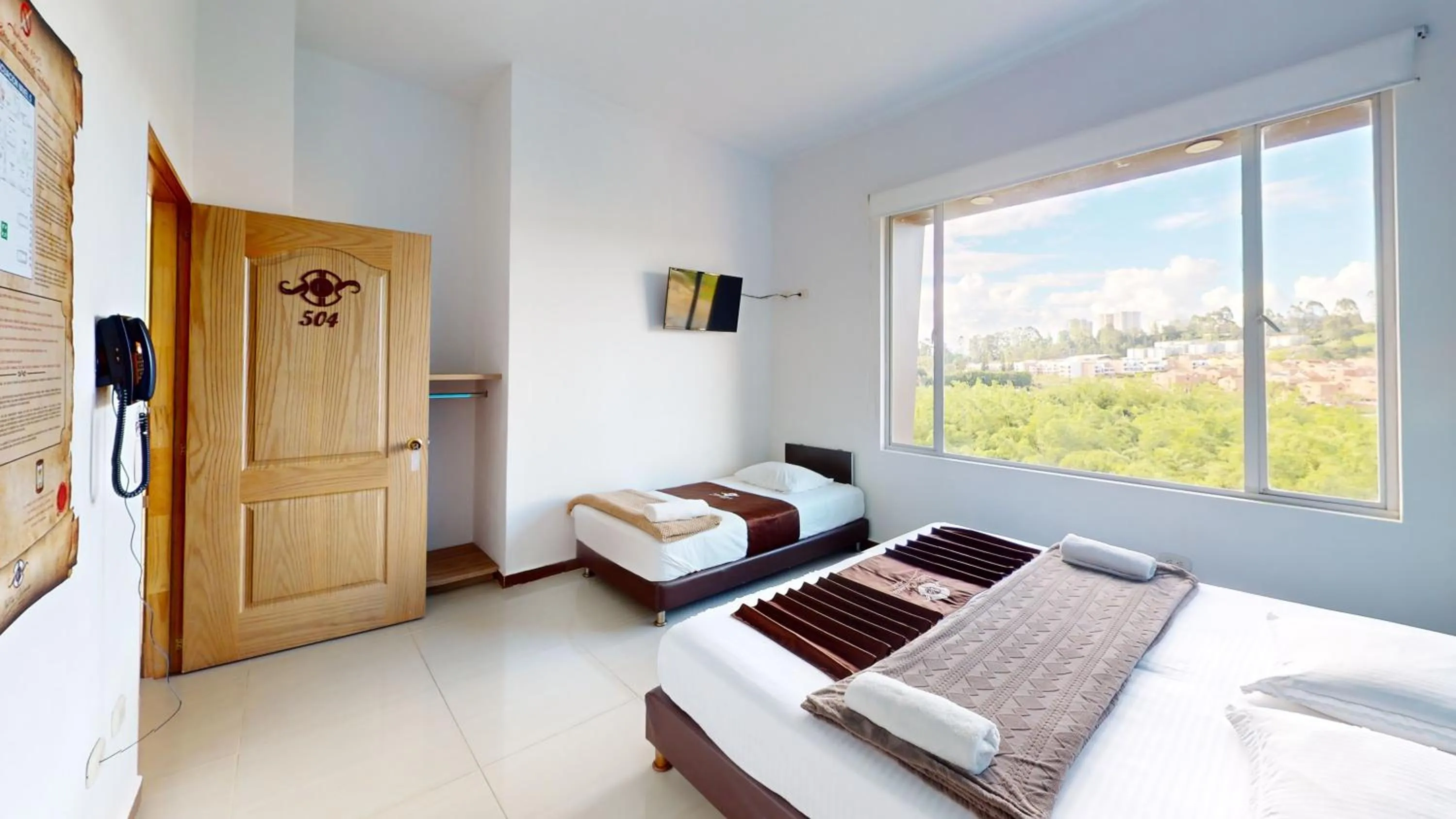 Photo of the whole room, Bed in Hotel Villa Colonia