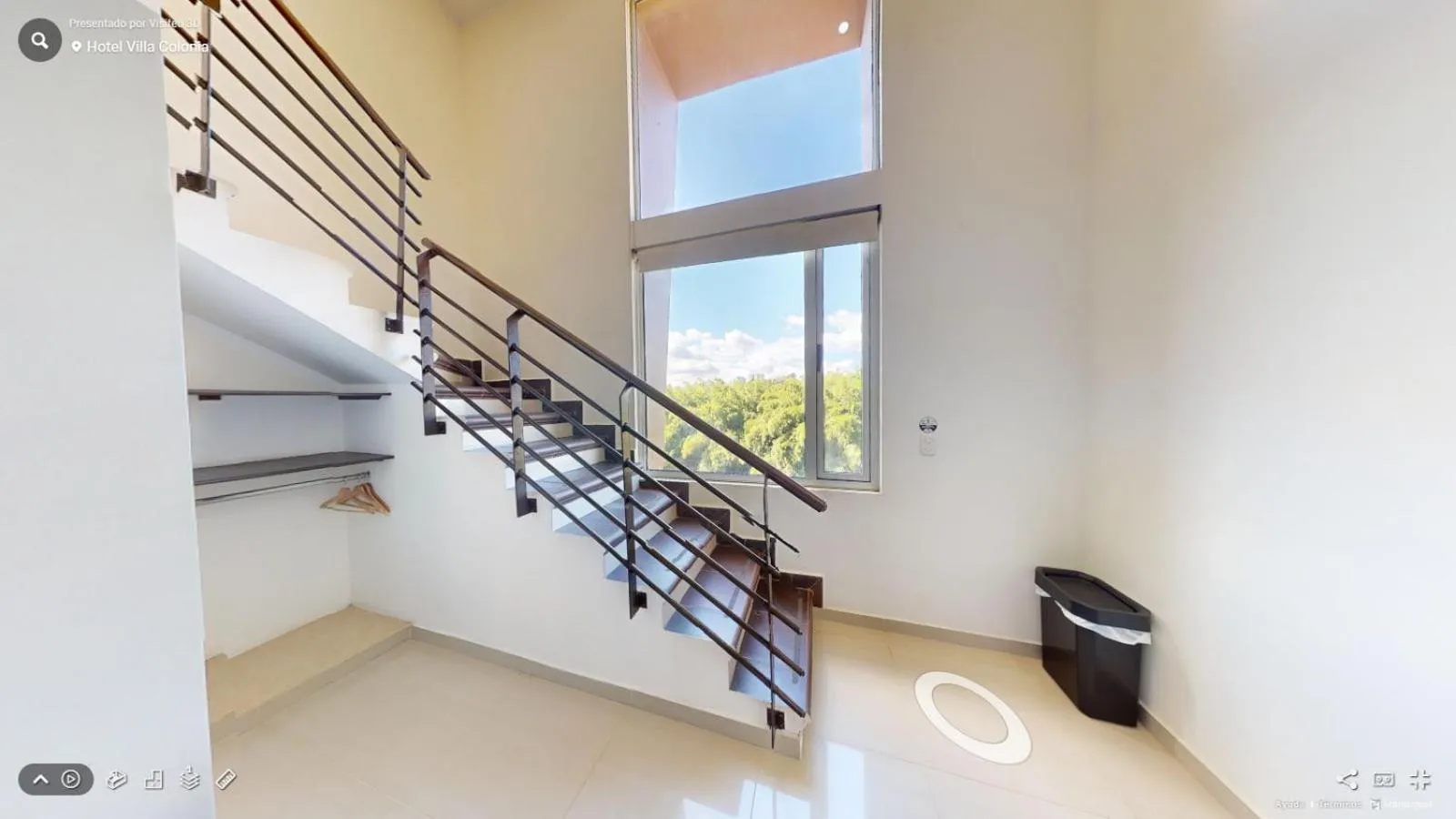 Garden view in Hotel Villa Colonia