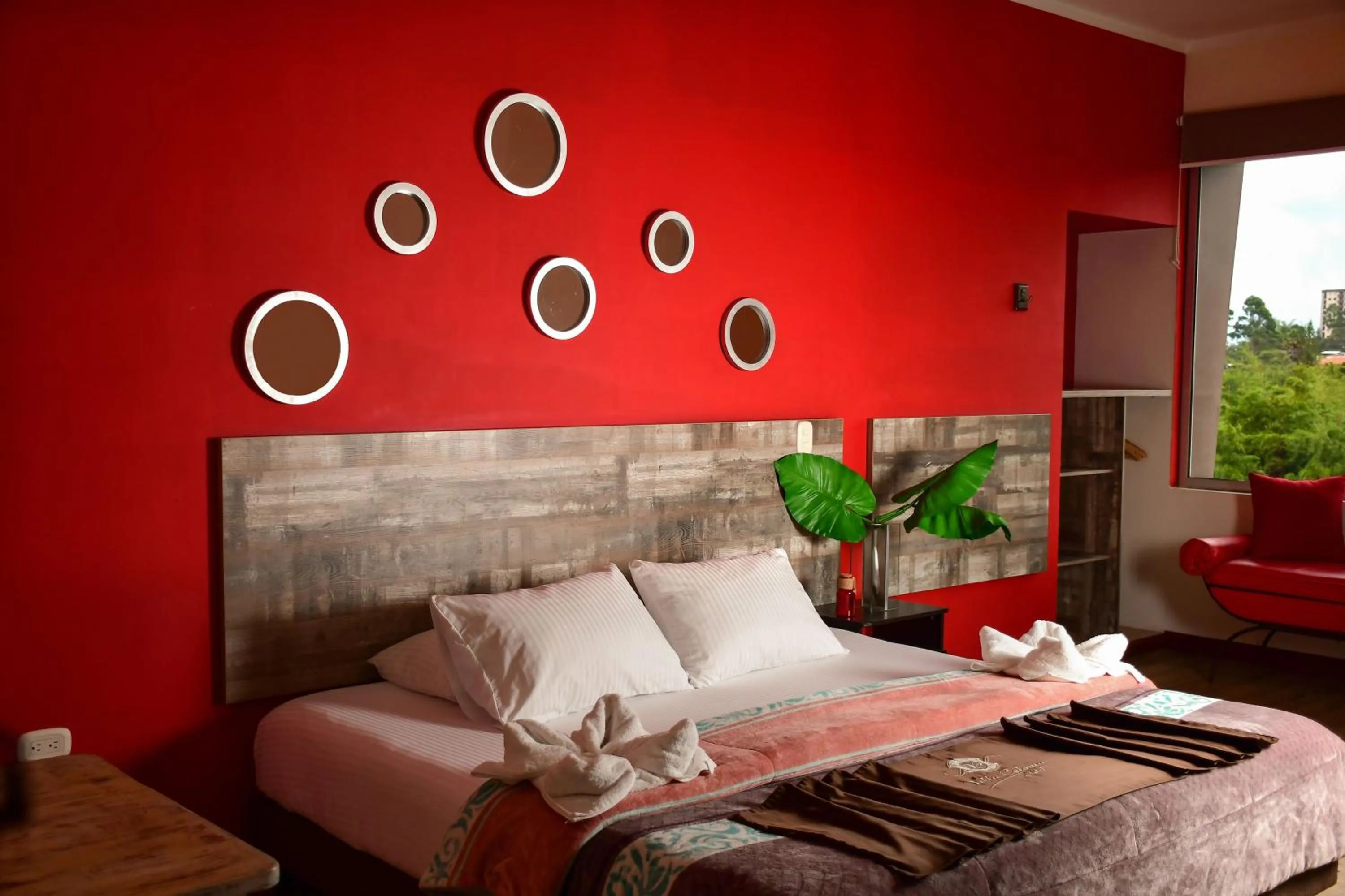 Bed in Hotel Villa Colonia