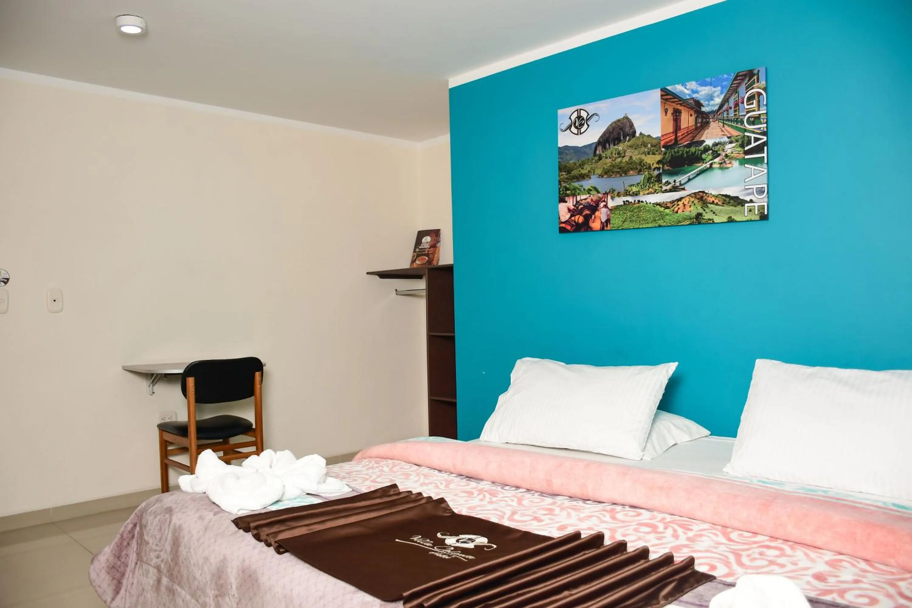 Bed in Hotel Villa Colonia