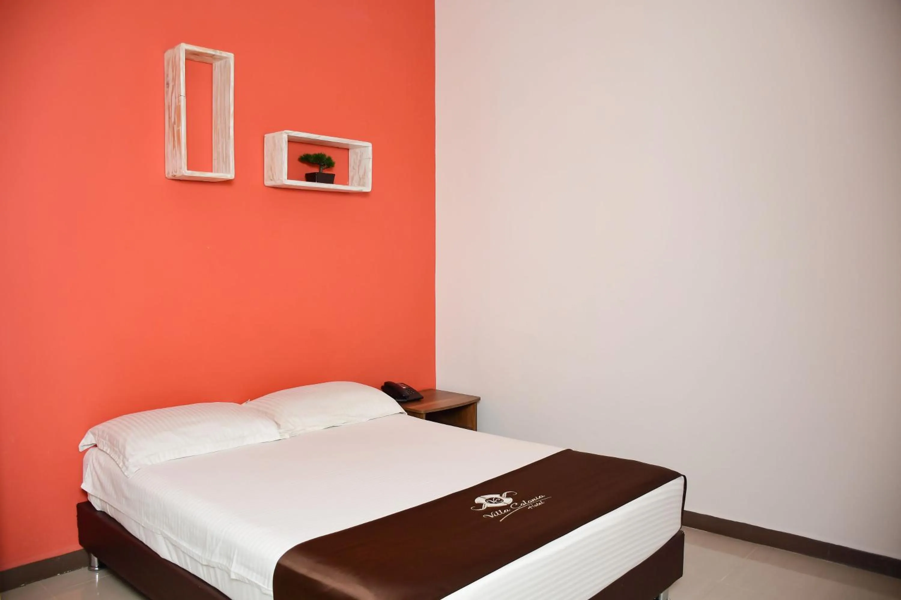 Bed in Hotel Villa Colonia