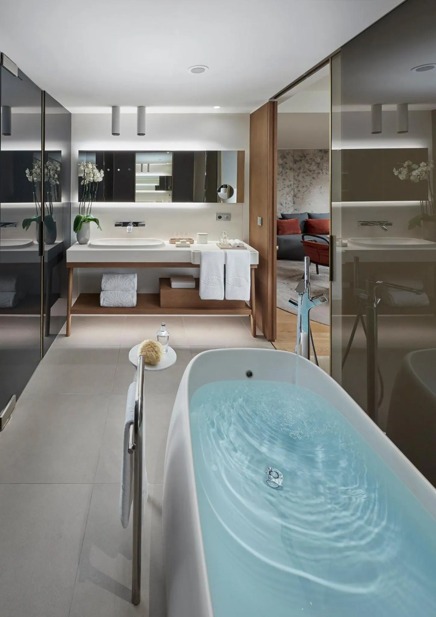 Bathroom in Mandarin Oriental, Barcelona