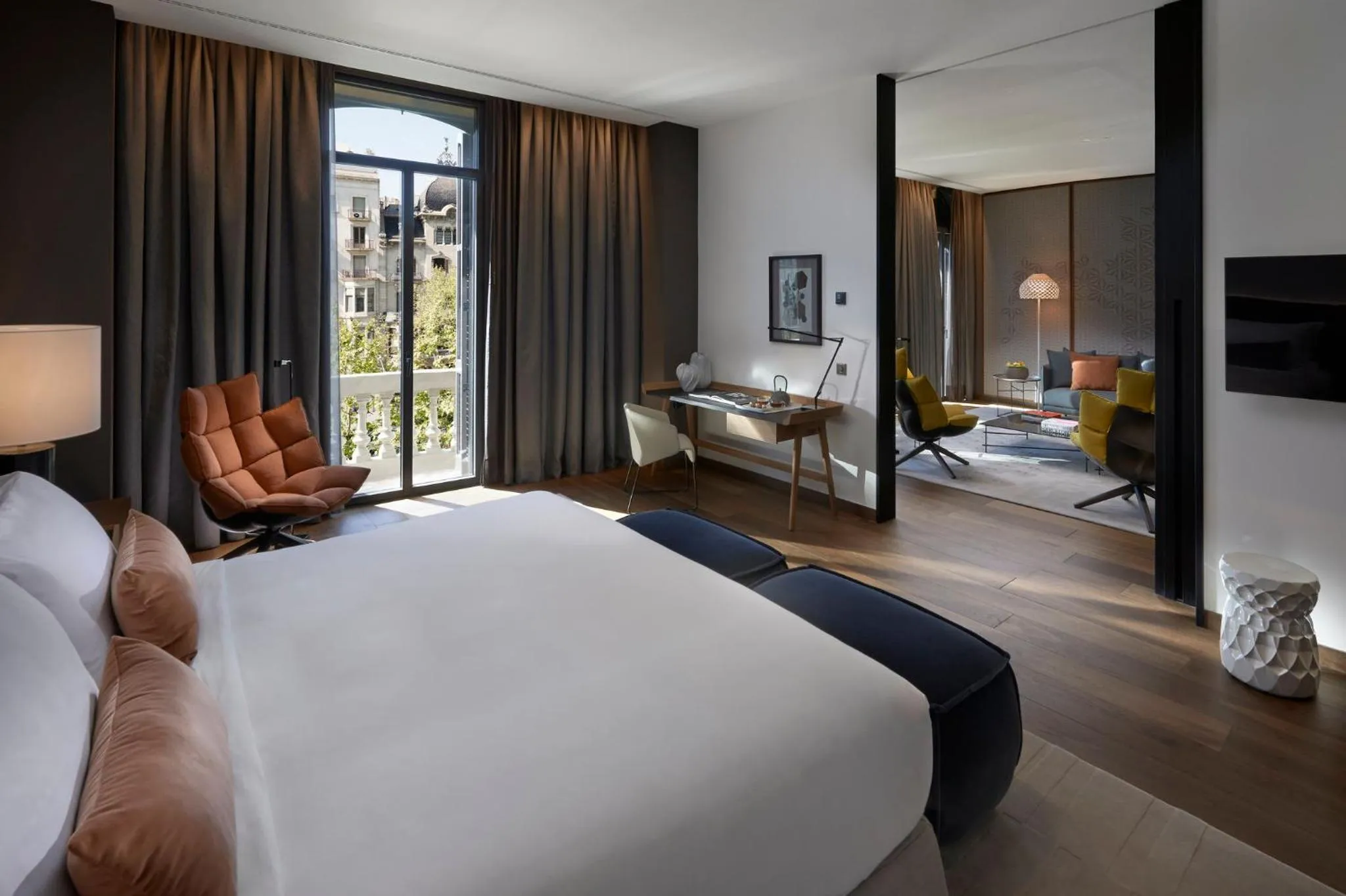 Photo of the whole room, Bed in Mandarin Oriental, Barcelona