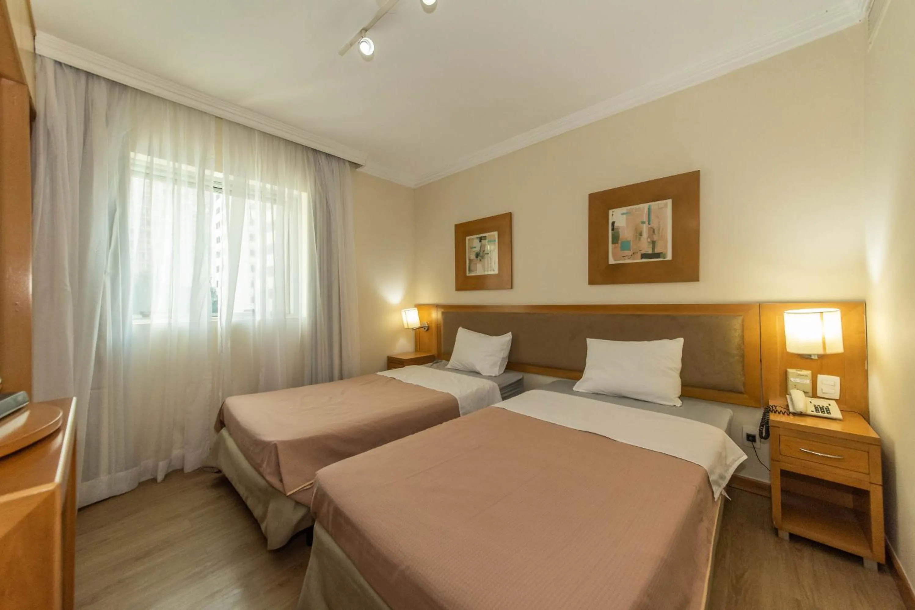 Bed in CHARMOSO FLAT NA OSCAR FREIRE