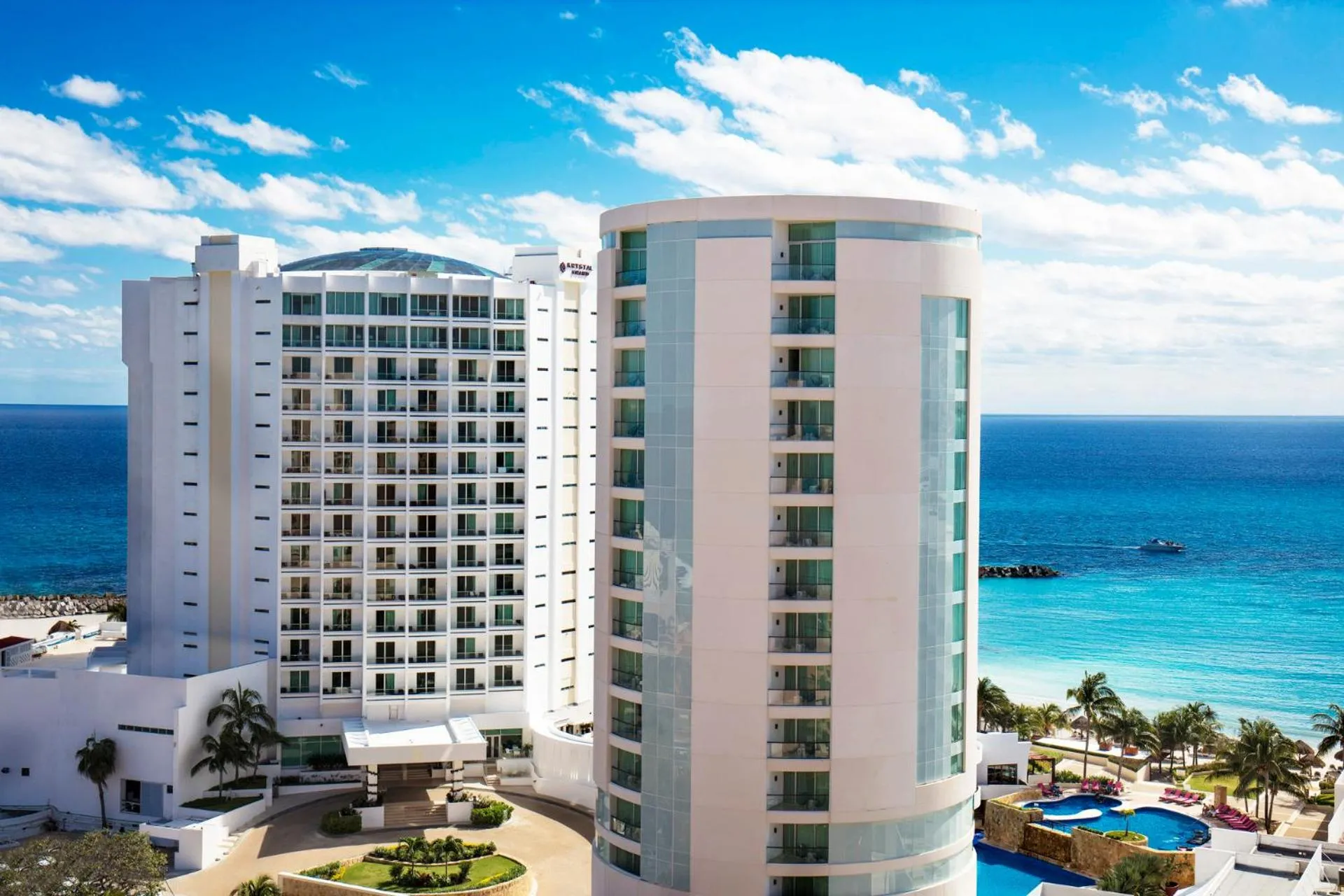 Property building in Altitude at Krystal Grand Cancun - All Inclusive