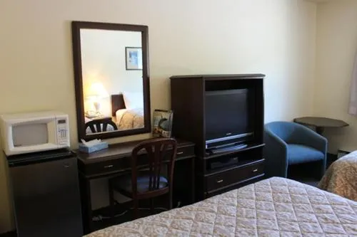 Bed in Glacier Hotel