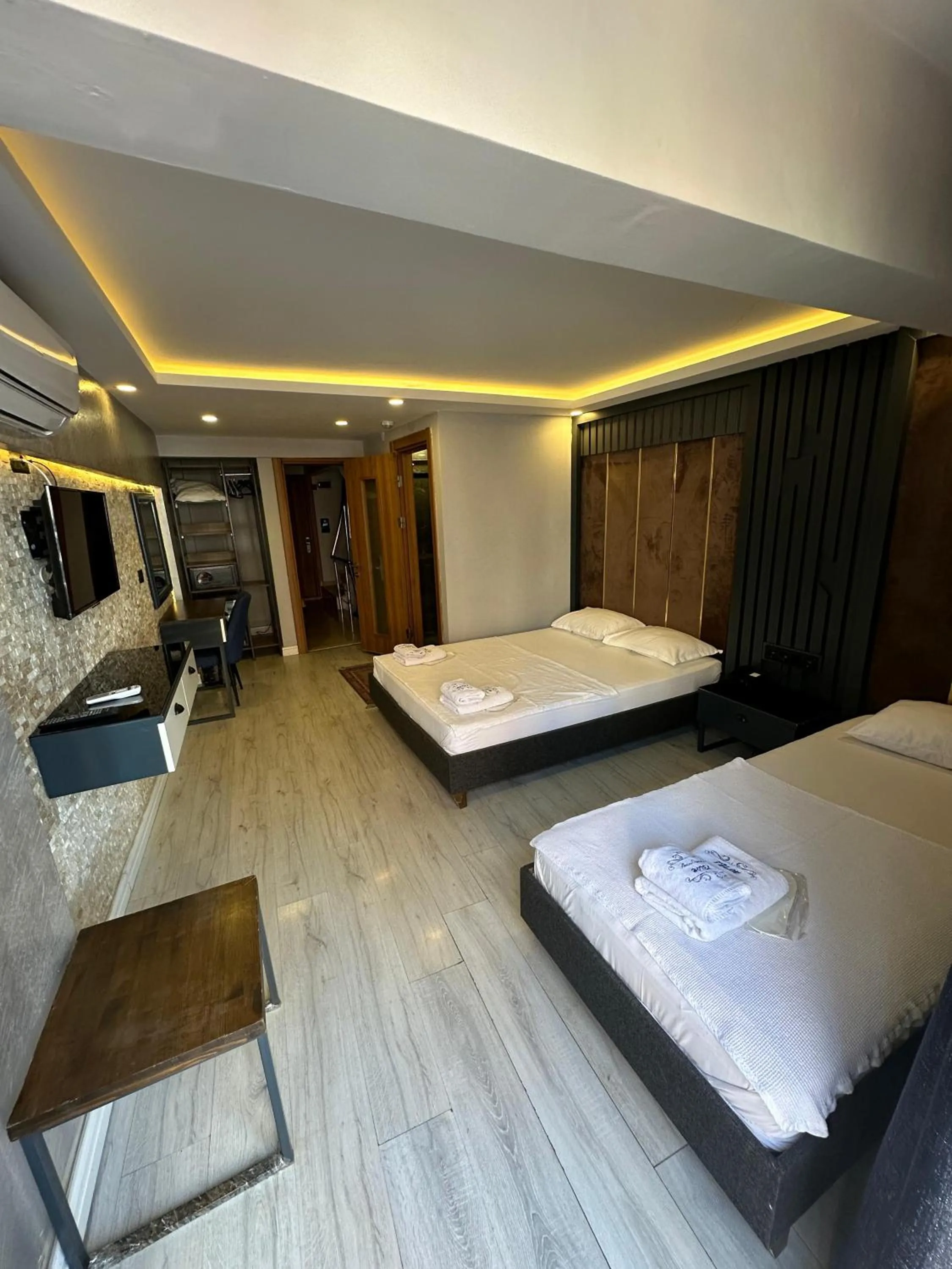 Bed in Sirkeci Quietness Hotel