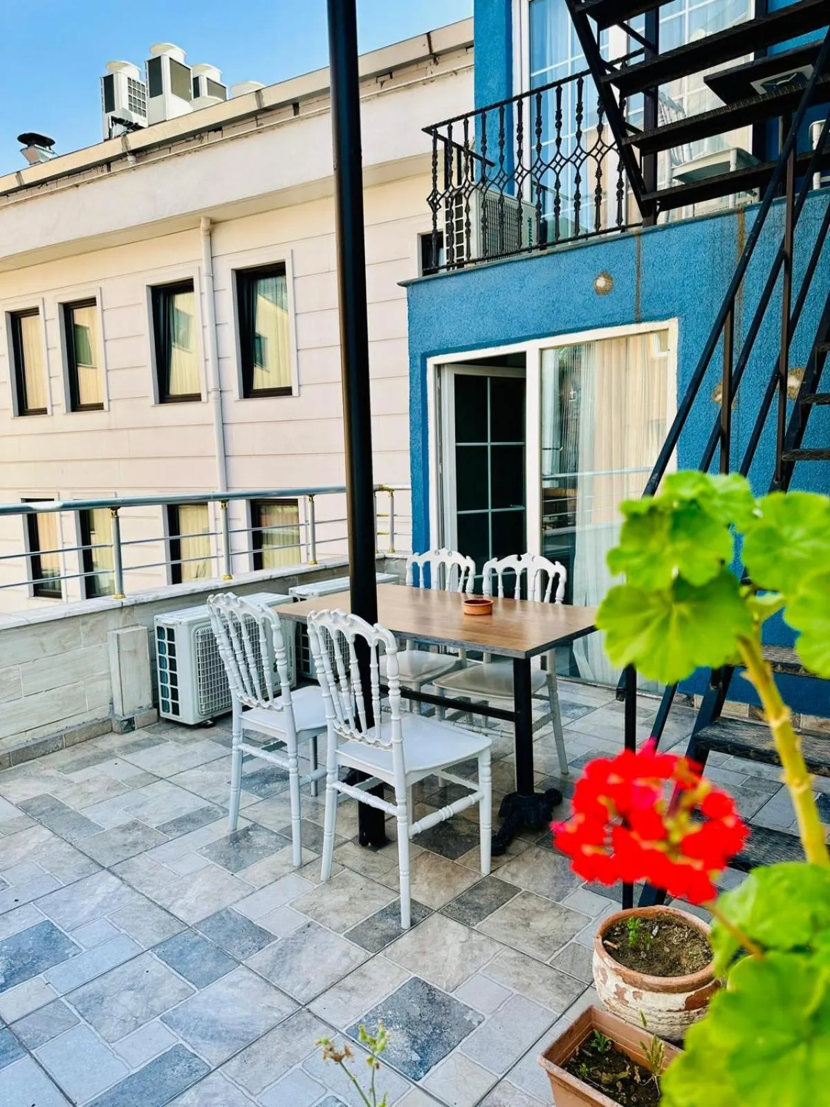 Balcony/Terrace in Sirkeci Quietness Hotel
