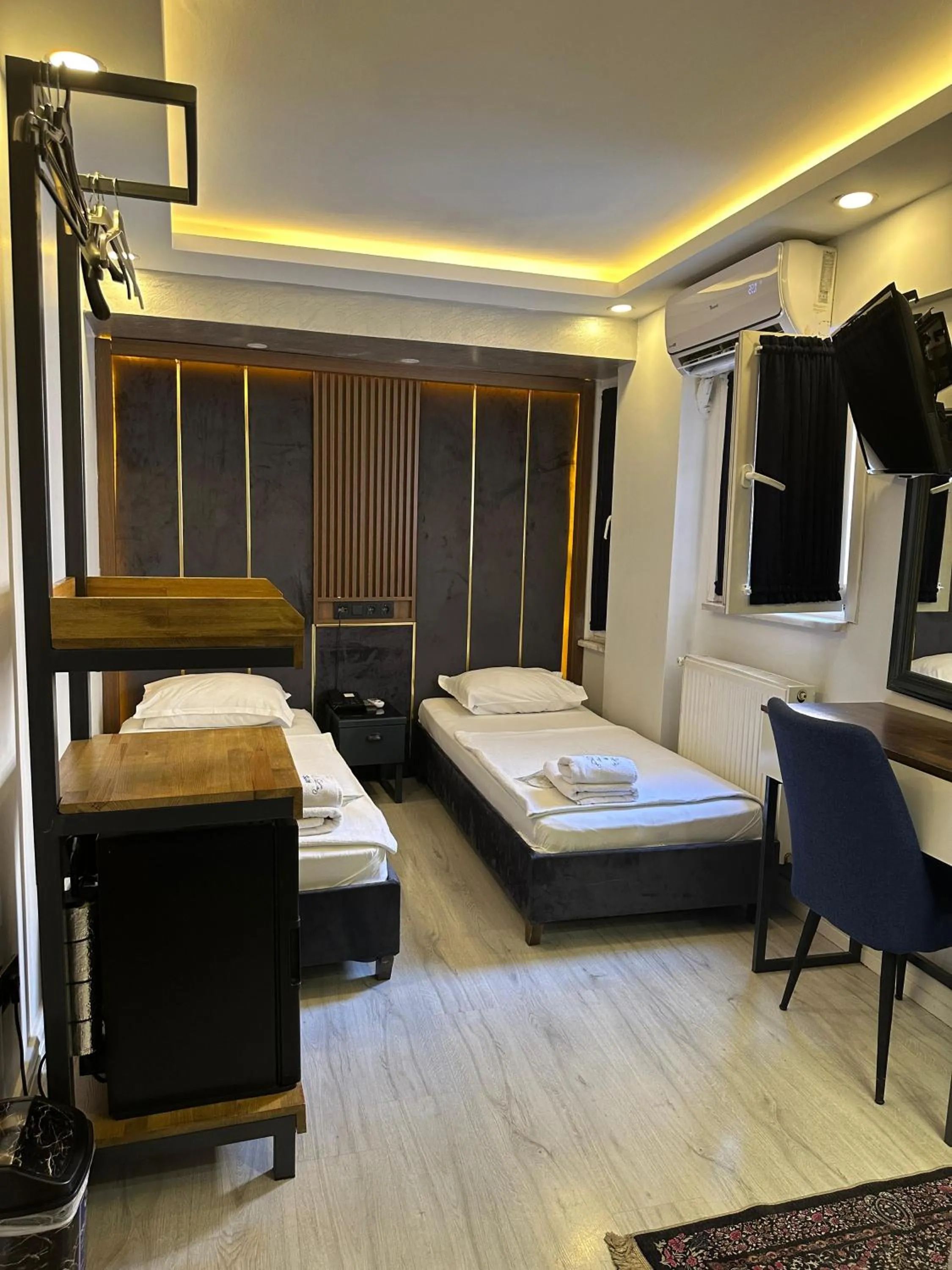 Bed in Sirkeci Quietness Hotel